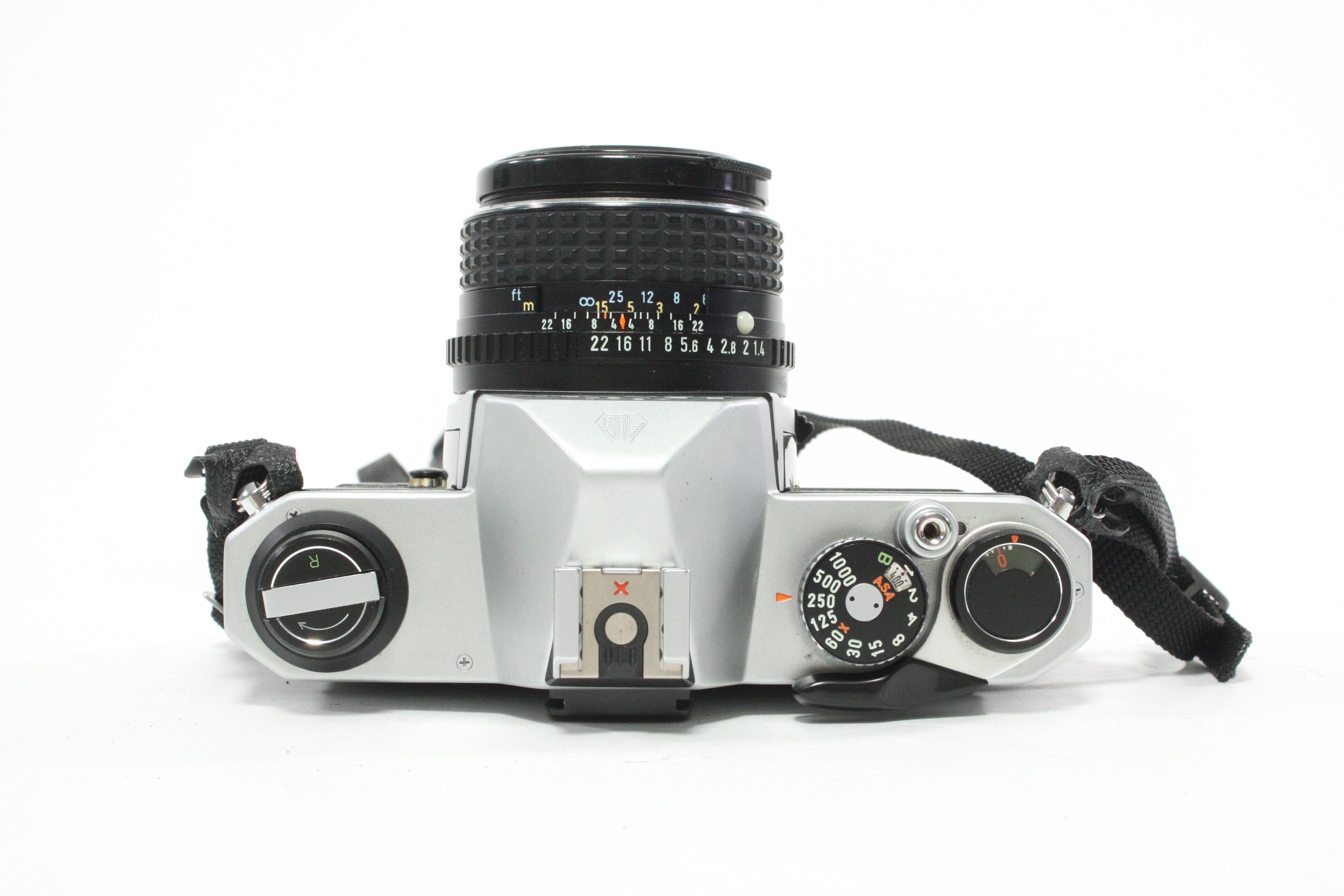 Pentax K1000 35mm SLR Camera with 50mm f/1.4 SMC Pentax- M Lens