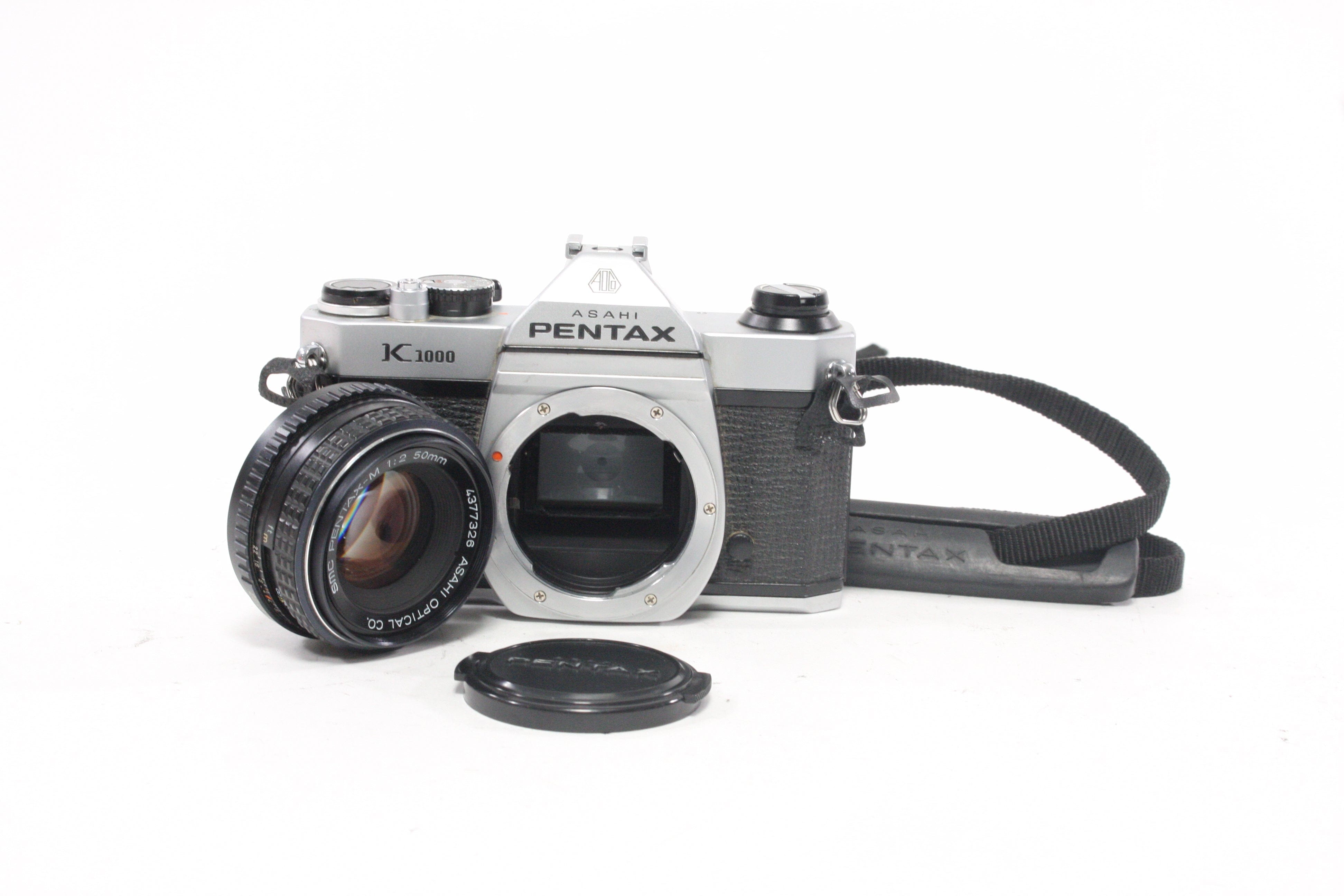 Pentax K1000 35mm SLR Camera with 50mm f/2 Lens