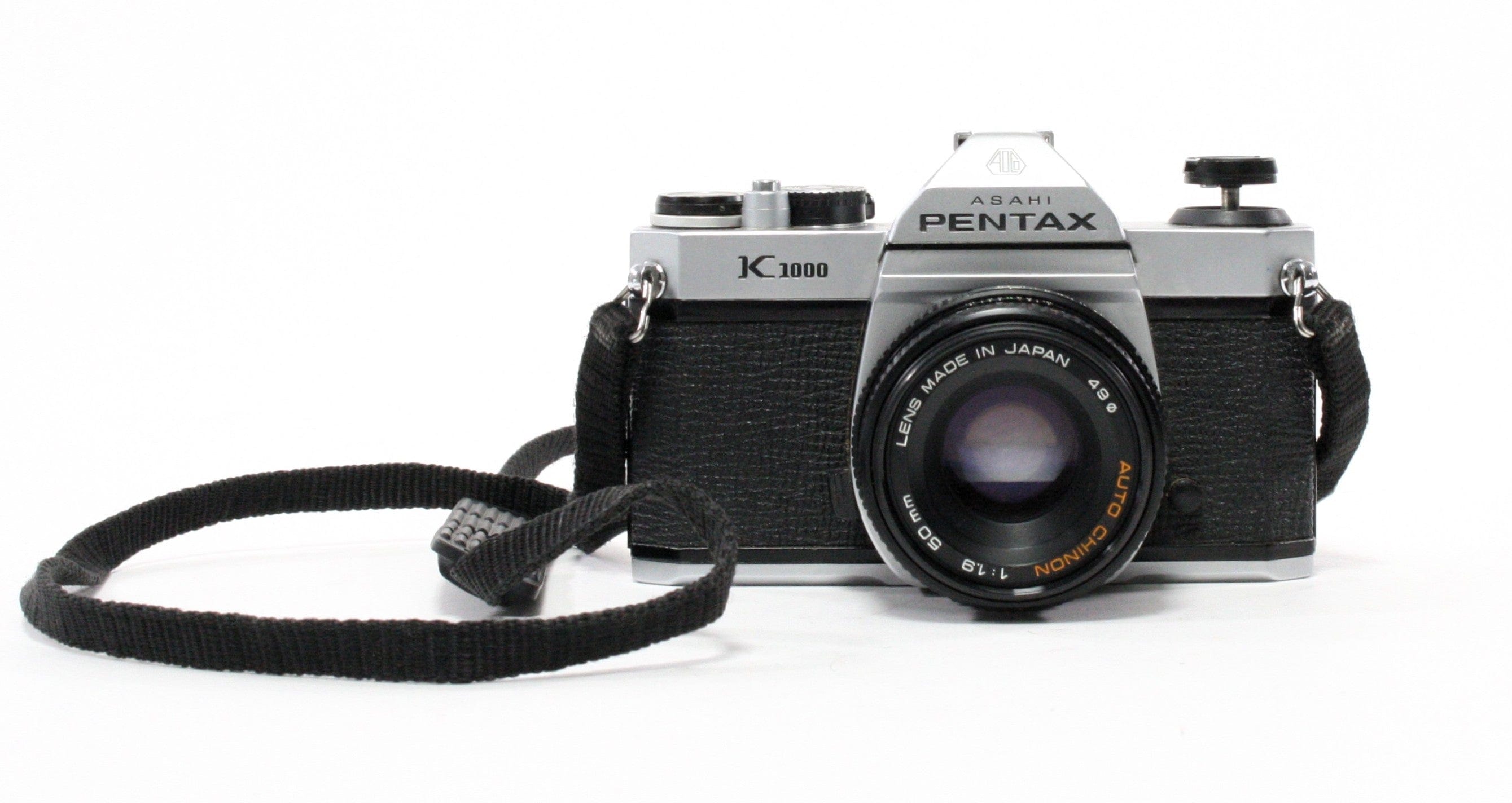 Pentax K1000 with Chinon 50mm f/1.8 lens