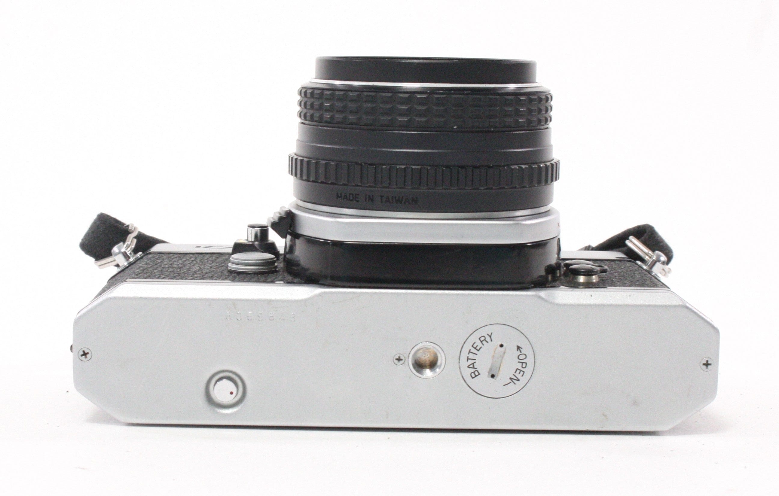 Pentax KM Camera with 50mm f/2 Lens