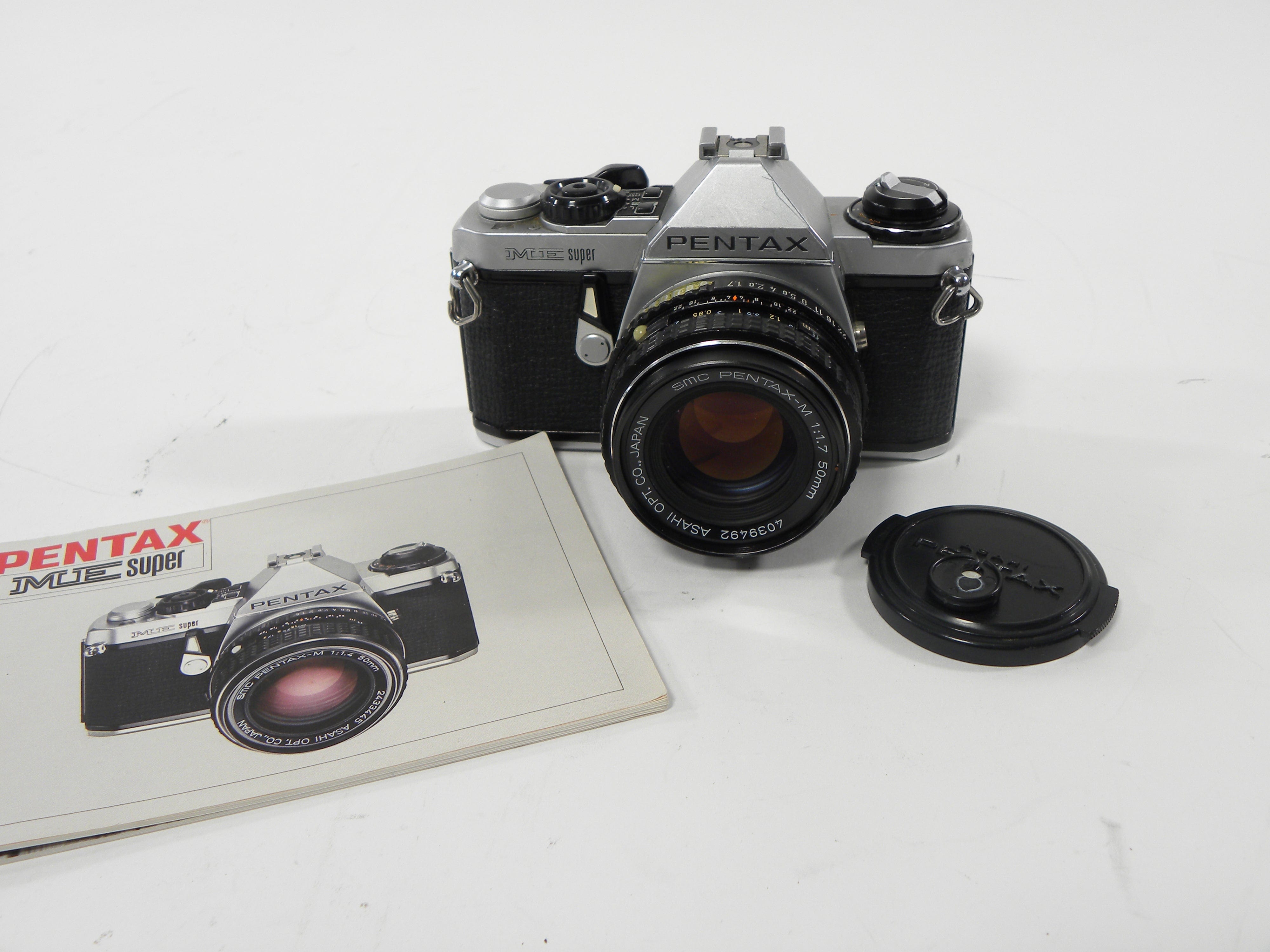 Pentax ME Super 35mm SLR w/SMC Pentax-M 50mm f1.7