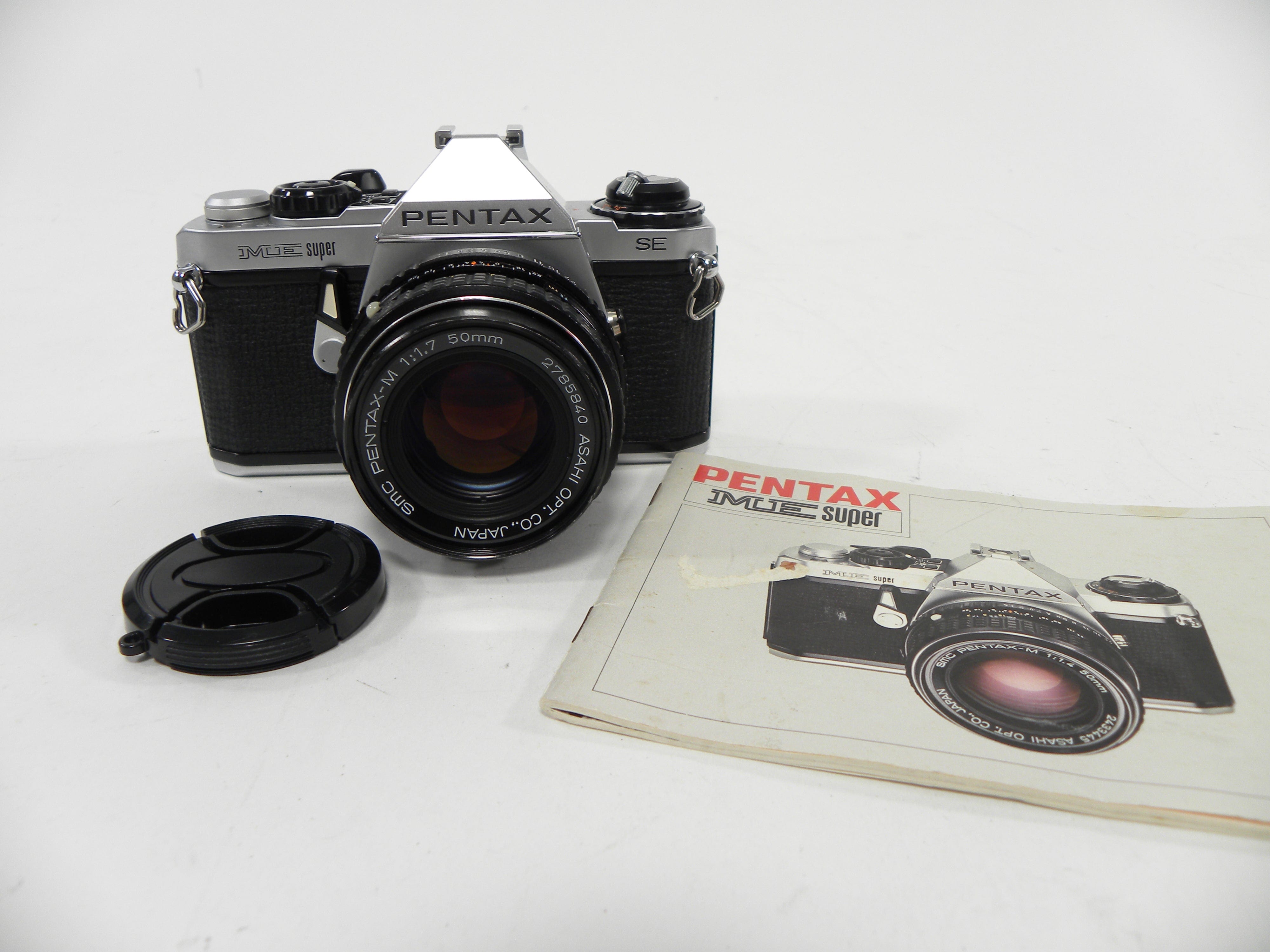 Pentax ME Super SE 35mm SLR w/SMC Pentax-M 50mm f1.7