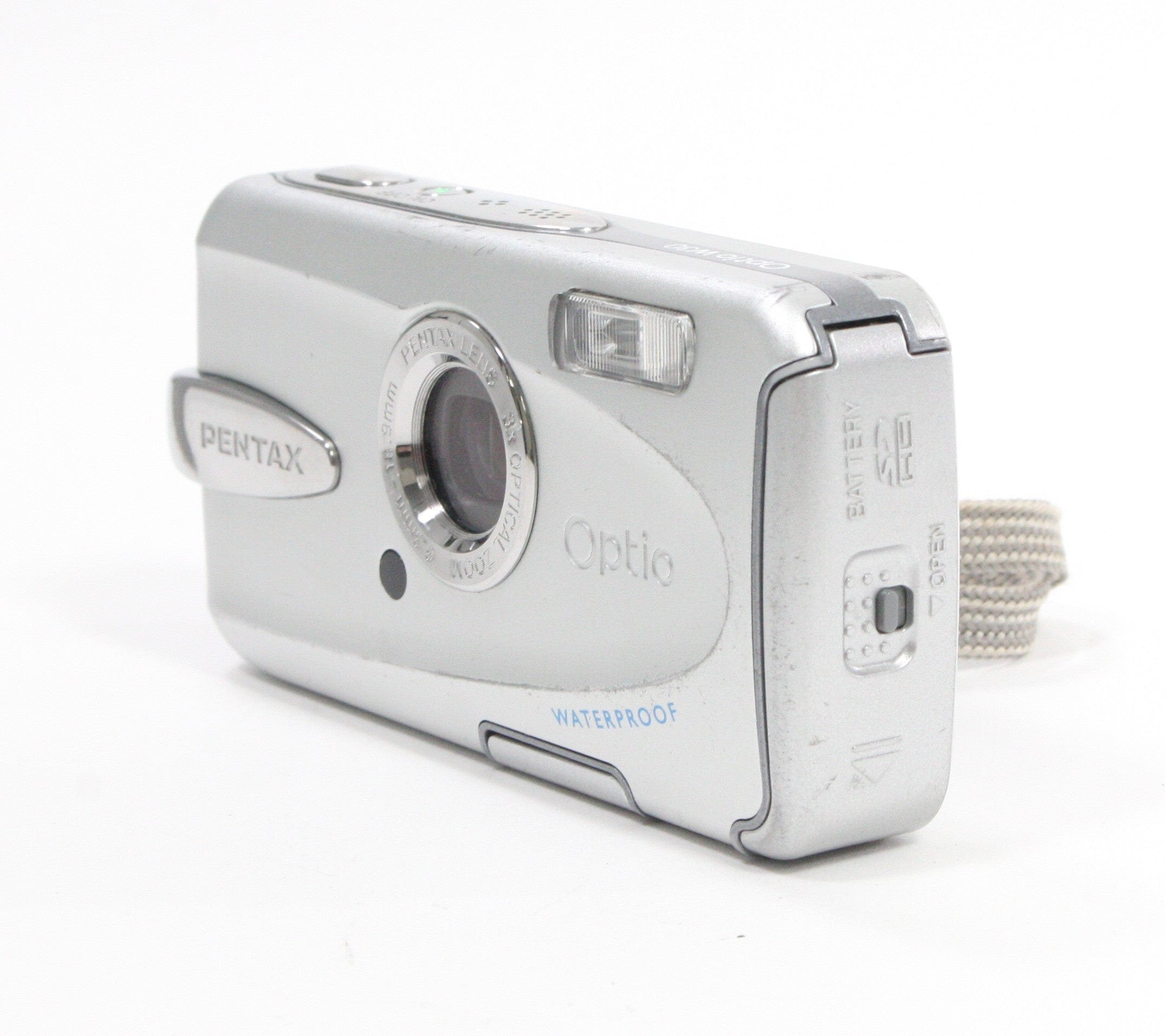 Pentax Optio W30 Waterproof Digital Camera 3x Zoom 7.1mp