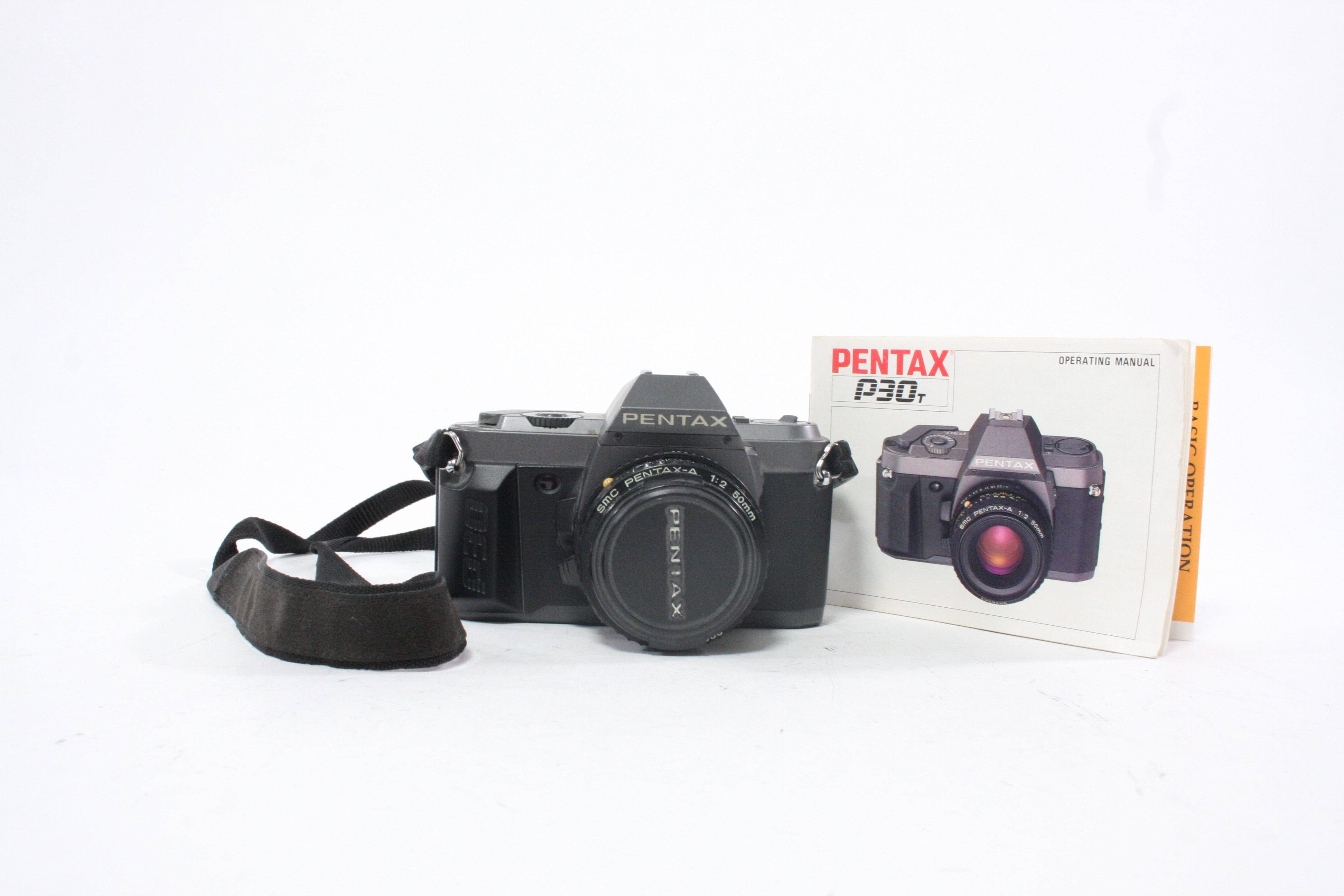 Pentax P30t 35mm SLR Camera with 50mm f/2 SMC Lens