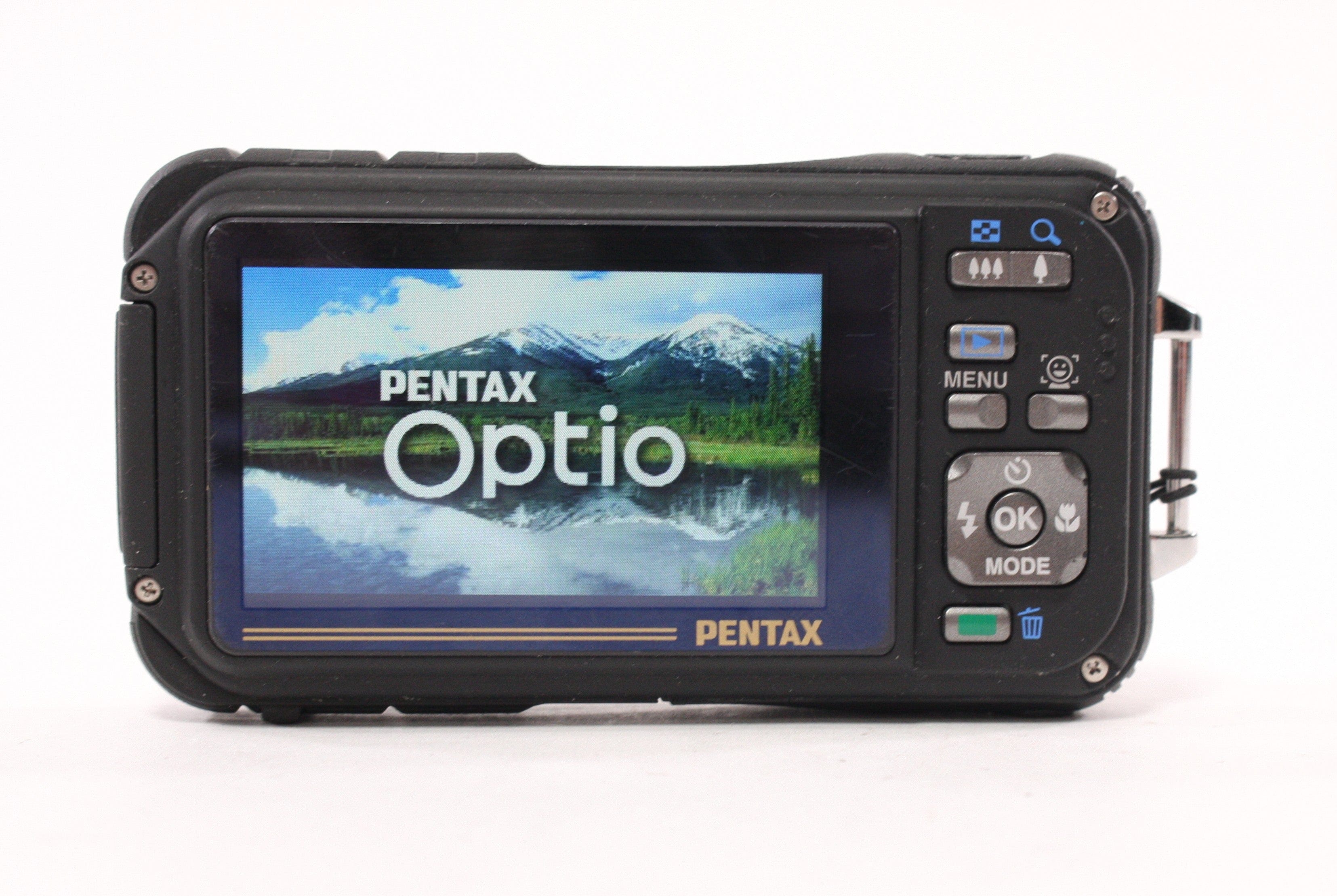 Pentax W90 Digital Point-and-Shoot Camera 5x Zoom 12.1mp