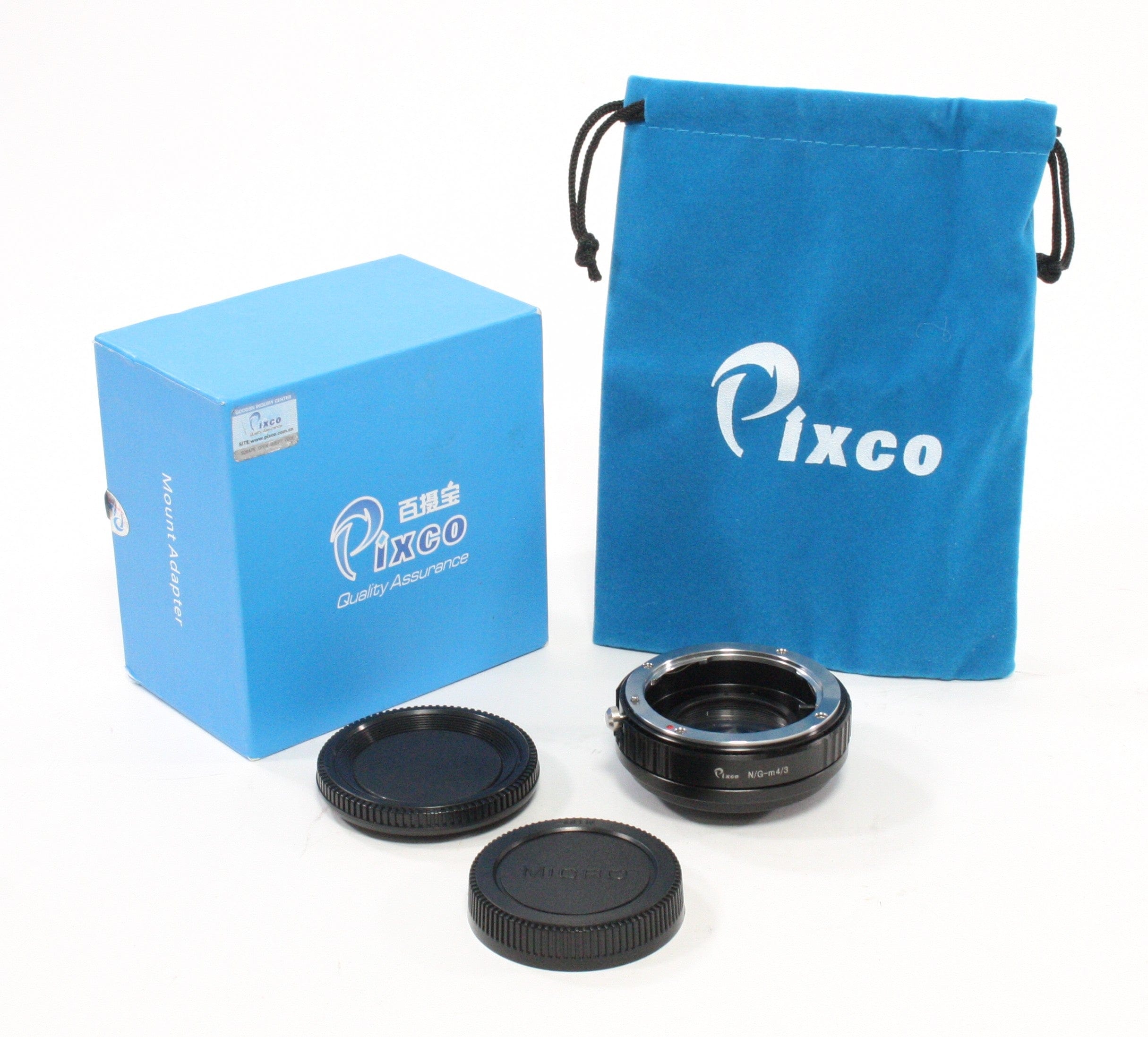 Pixco Adjustable Aperture Speed Mount Nikon F to Micro 4/3 Adapter
