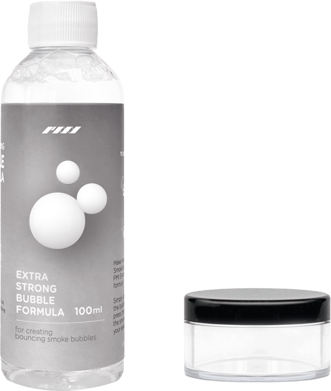 PMI 100ml Bubble Solution (Refill Only) for SmokeNINJA & SmokeGenie