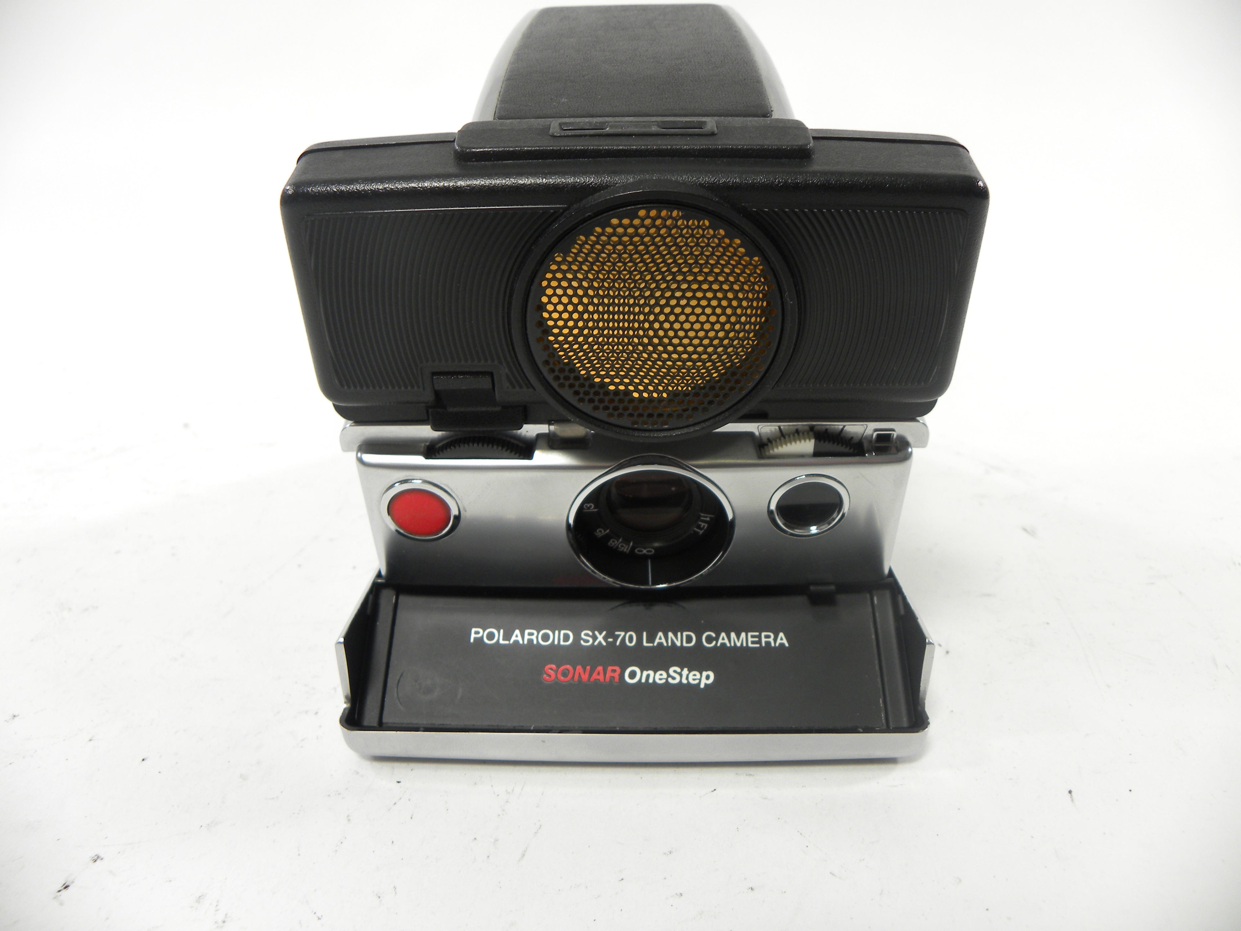 Polaroid SX-70 Land Camera Sonar One Step (Parts or Repair) Black