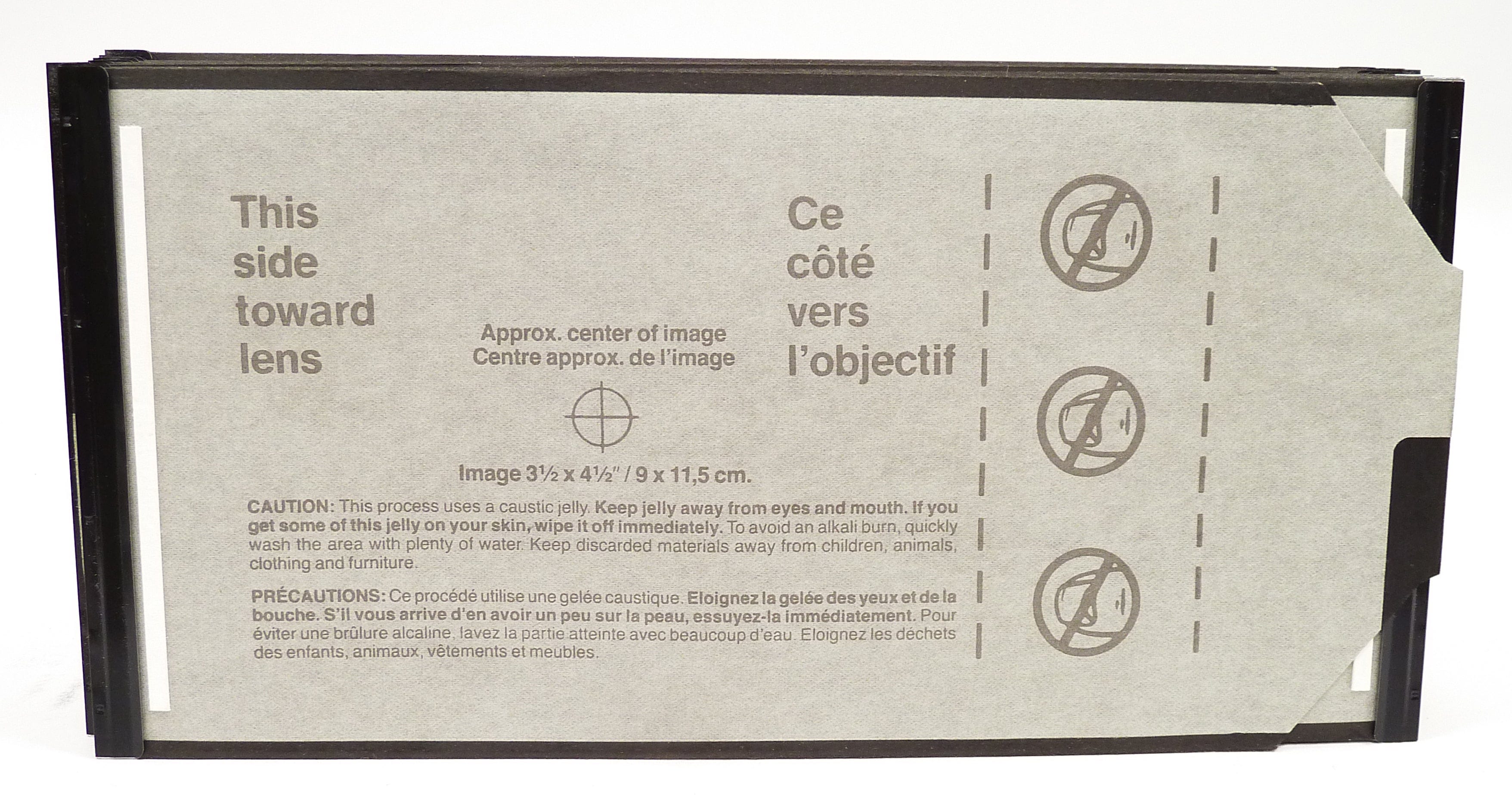 Polaroid Type 55 Positive/Negative 4x5 Film 20 Sheets - Expired 7-2005