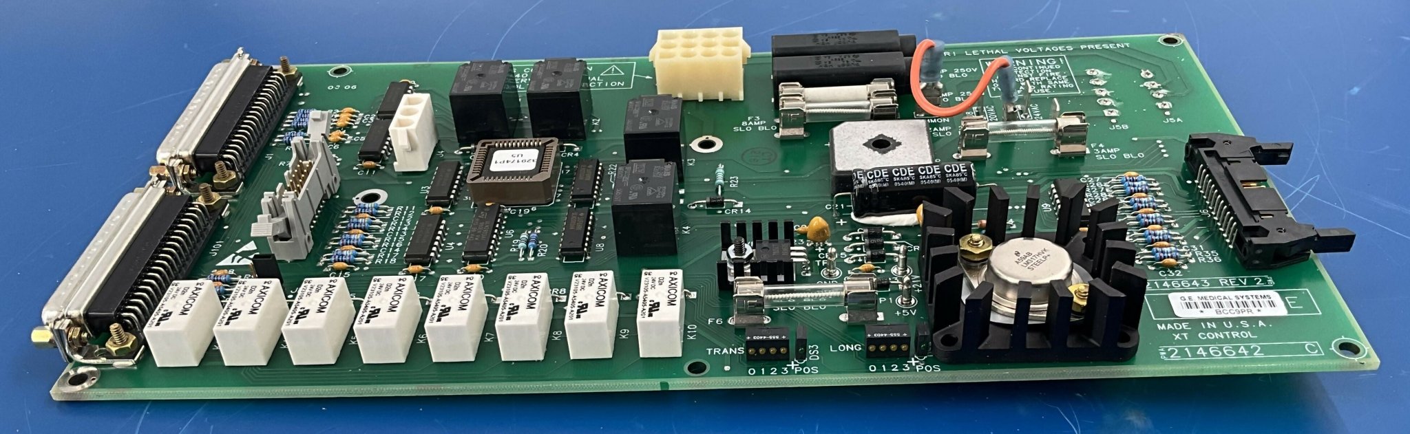 PROGRAMMED XT CONTROL BOARD (2146642/REV C GE