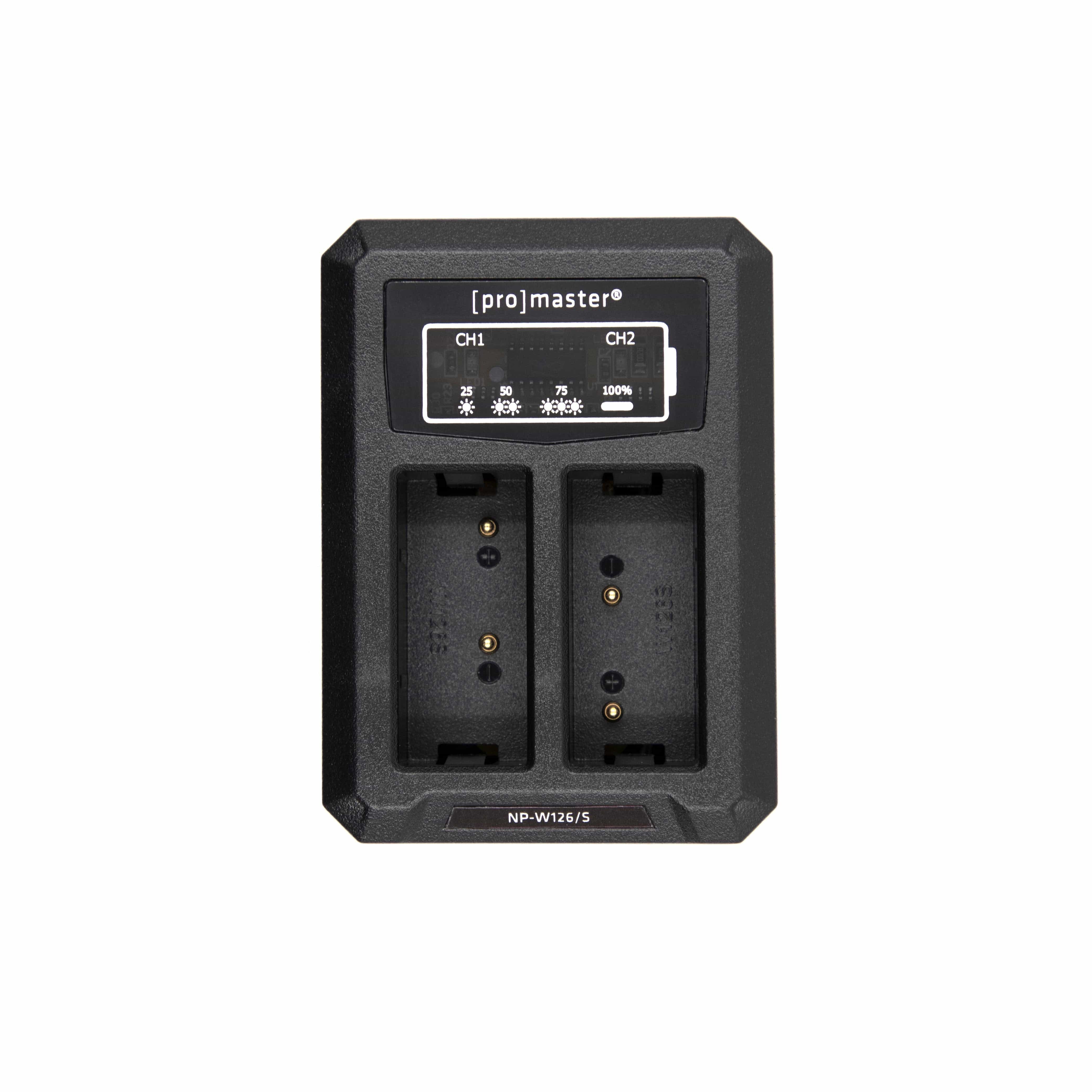 Promaster Dually Charger - USB for Fujifilm NP-W126(S)