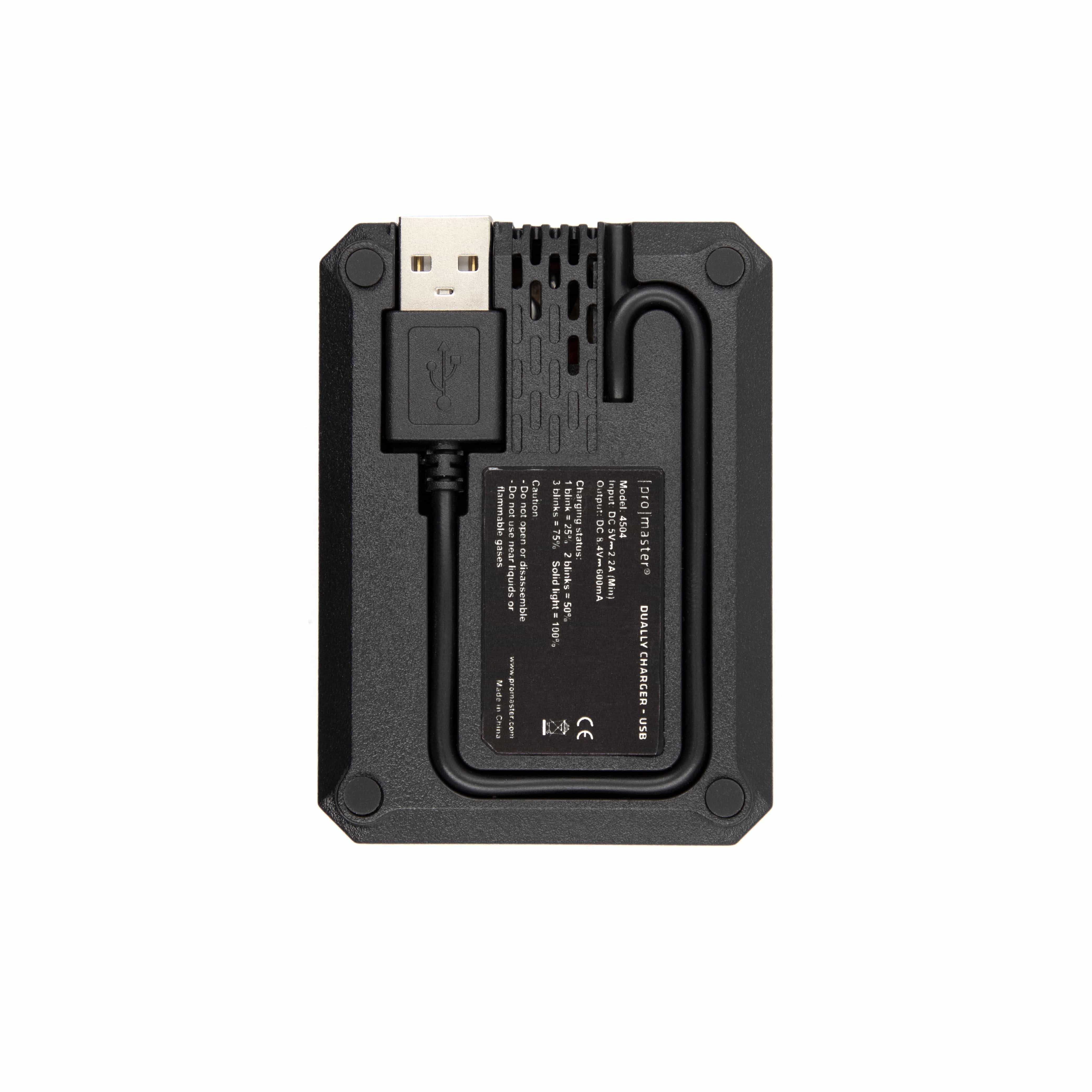 Promaster Dually Charger - USB for Sony NP-FZ100