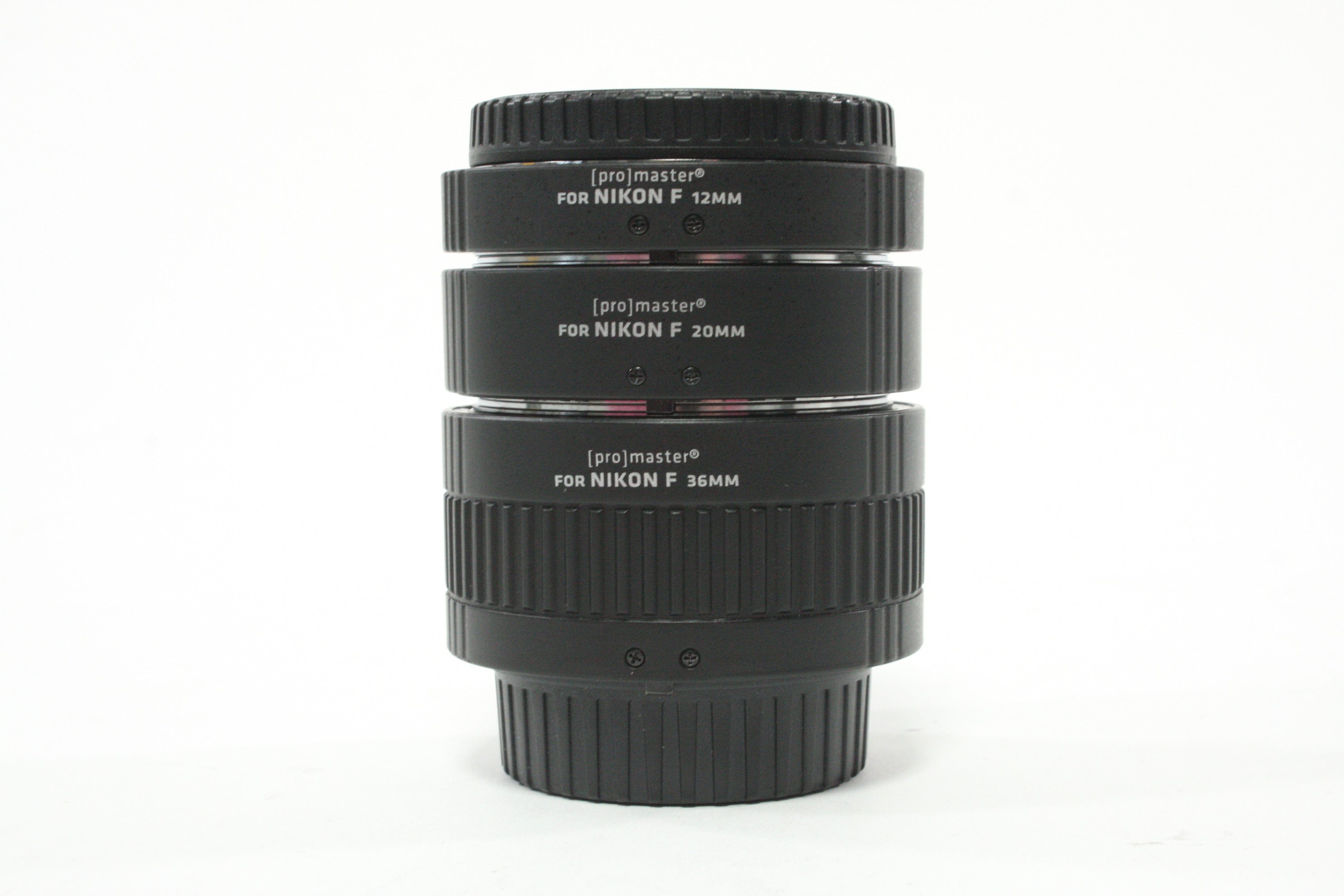 Promaster Extension Tube Set 12mm, 20mm, 36mm for Nikon F Code 8819