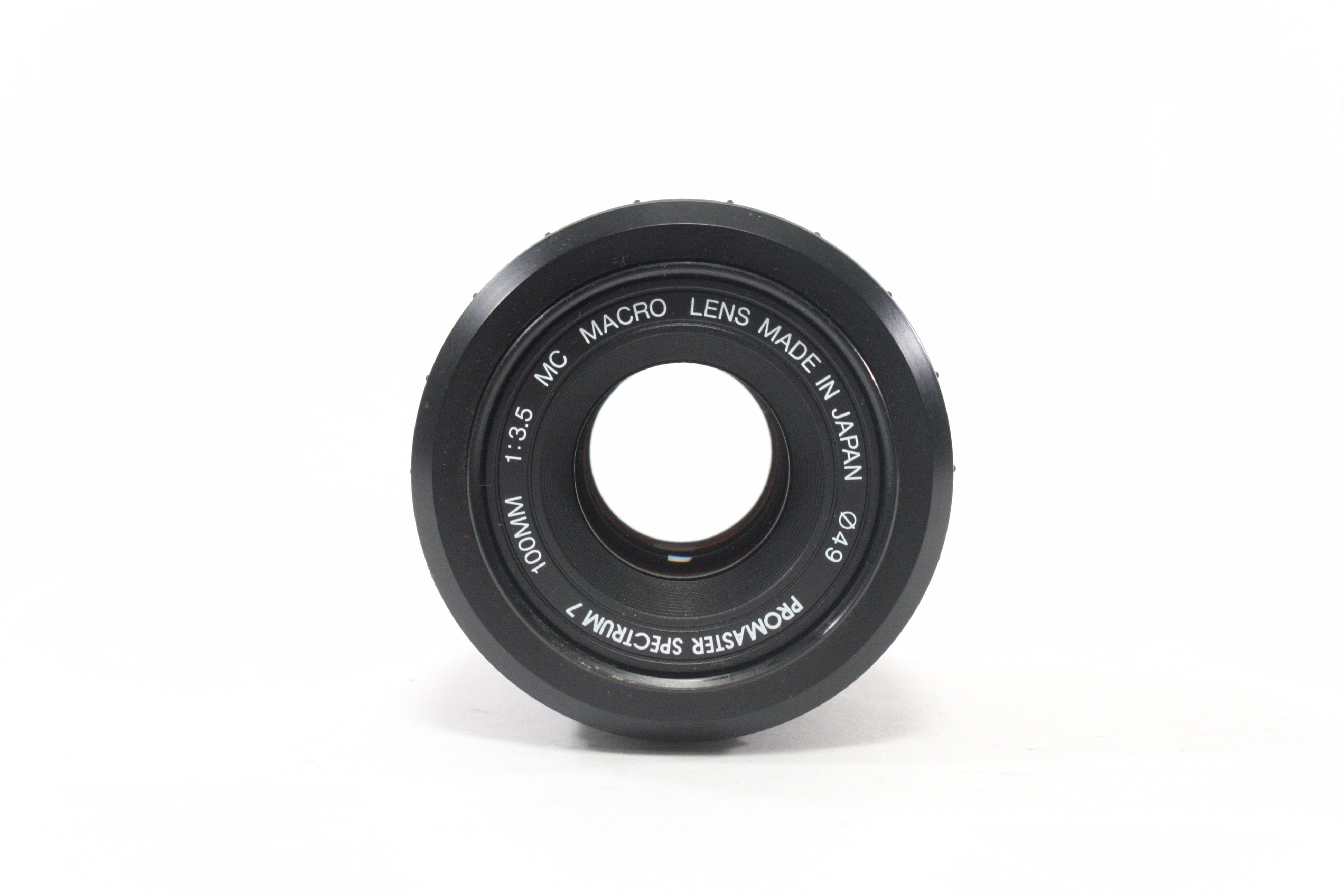 Promaster Spectrum 7 100mm f/3.5 Macro Lens for Canon FD Mount