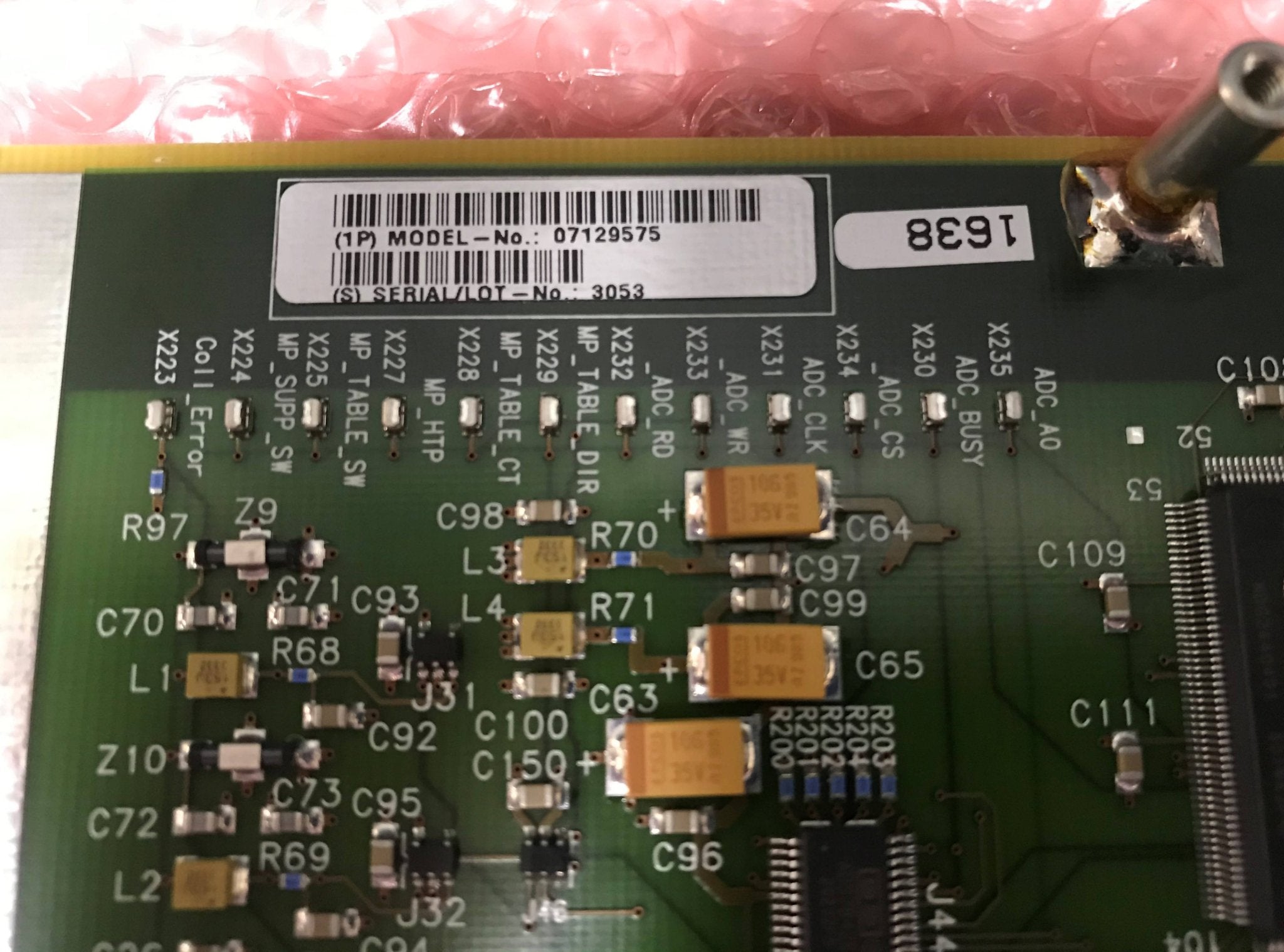 PT-Horizontal Board D701/D2 (08904901/07129575/10596196 Siemens