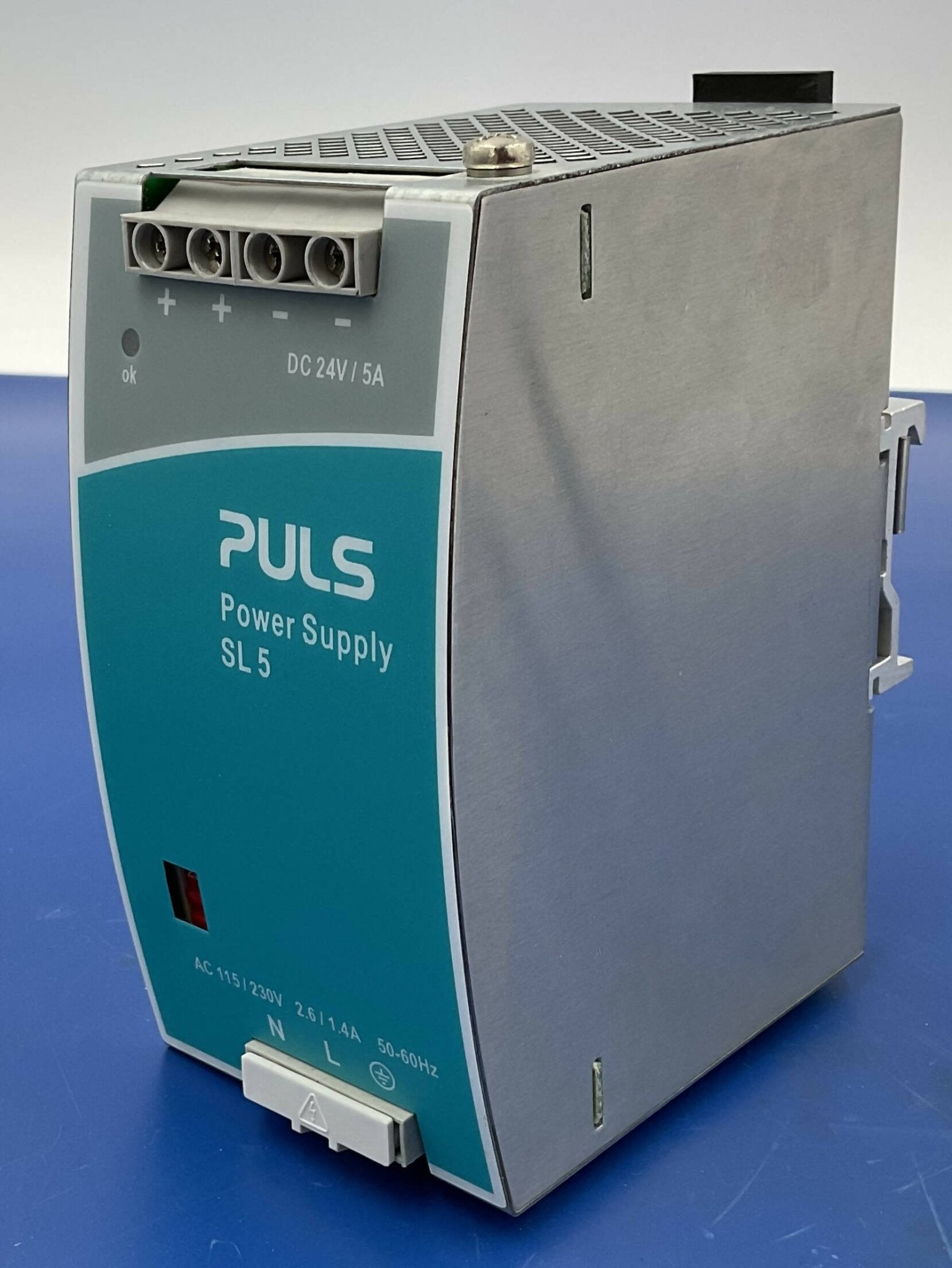 Siemens SL5-100 - PULS DIN Rail Power Supply 24V 5A Connector | Alo Tech Solutions