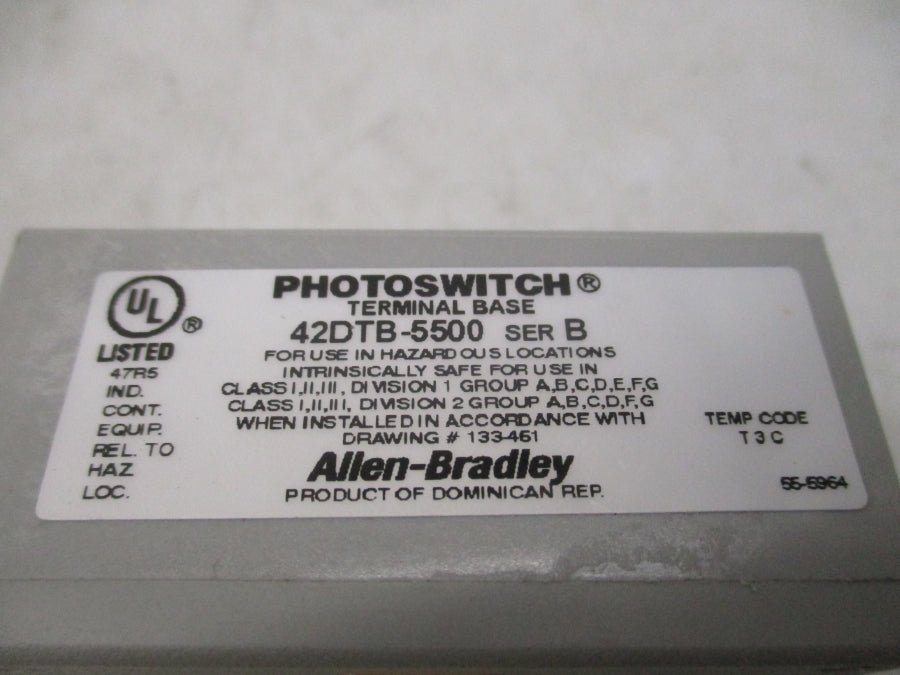 ALLEN BRADLEY 42DTB-5500 SER. B NSMP