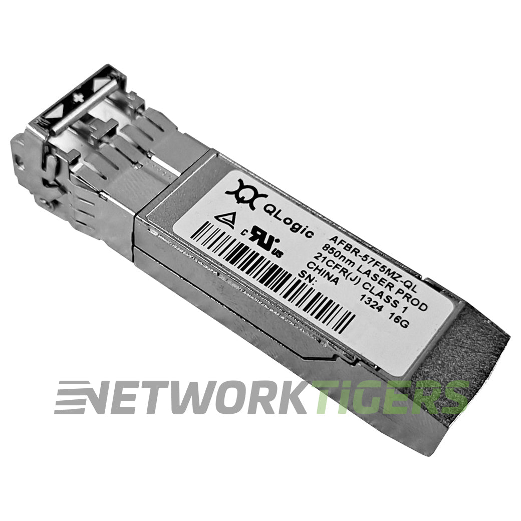 QLOGIC AFBR-57F5MZ-QL 16GB Fibre Channel 850nm SW SFP+ Transceiver