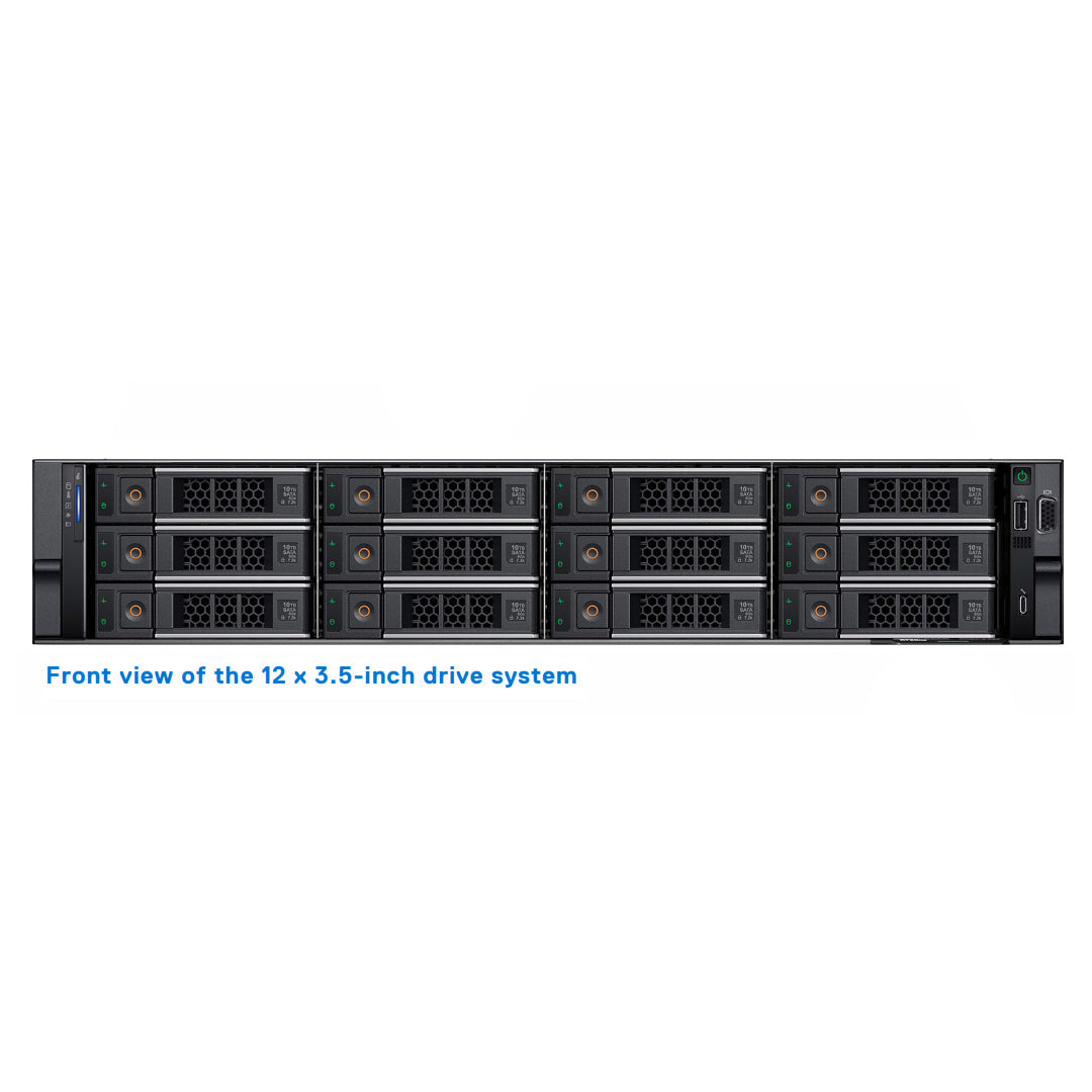 3NRY4 — 12x 3.5" (SAS/SATA) Rack Chassis V3 | Refurbished Dell PowerEdge R750xs