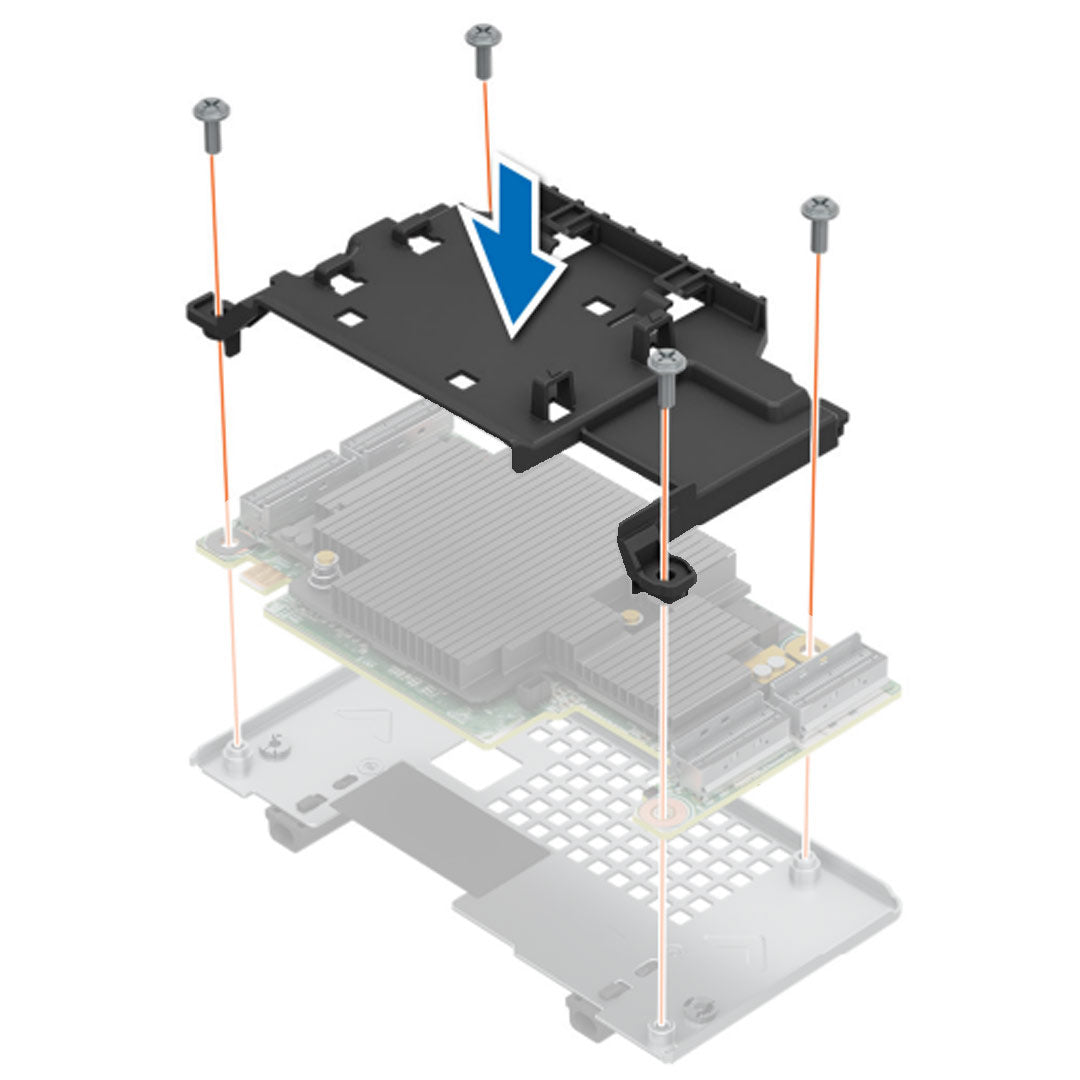Dell fPERC H965i (G14) Battery Holder Tray | DDYFH