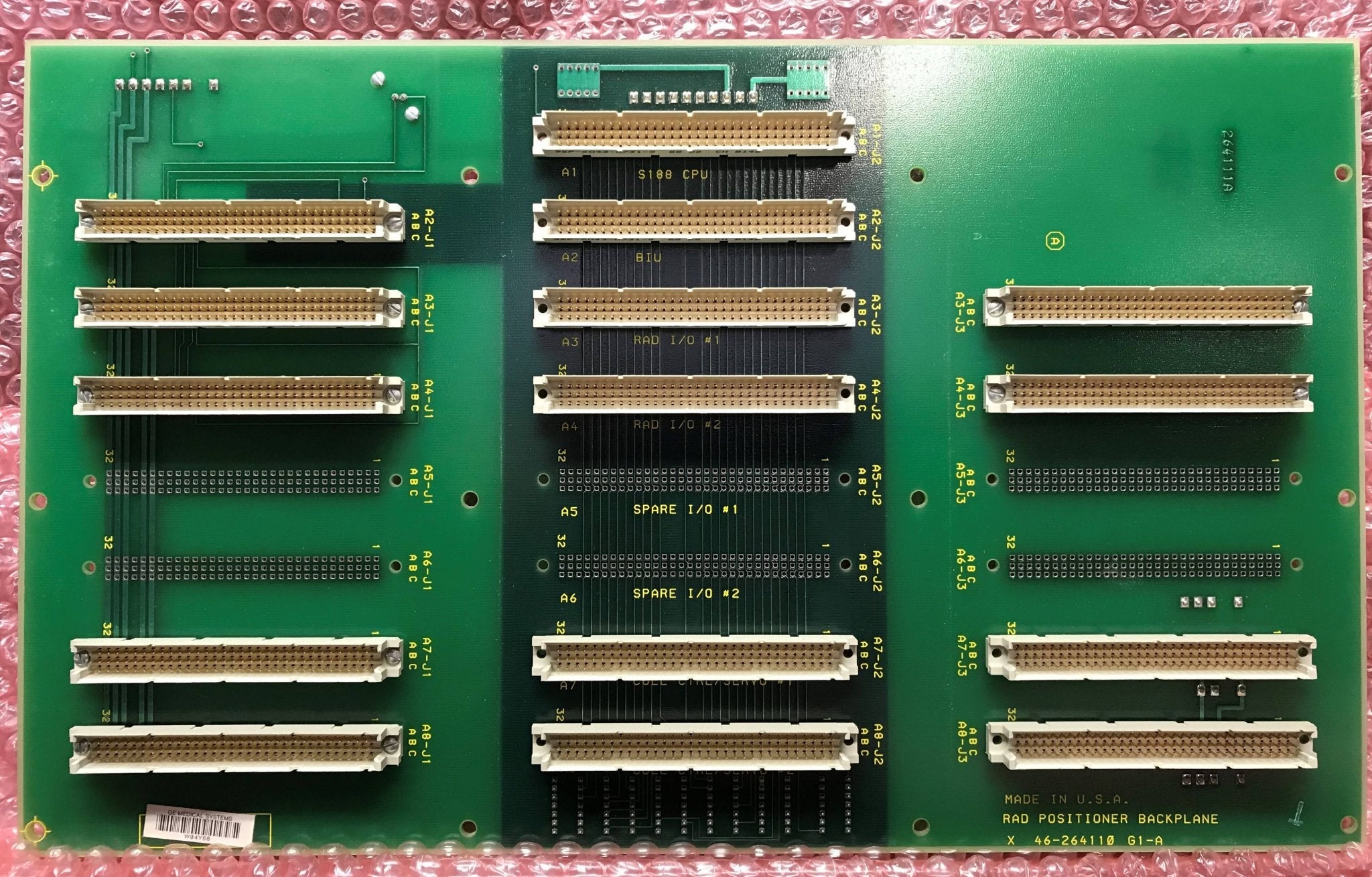 Rad Positioner Back Plane (46-264110 G1-A GE Advantx
