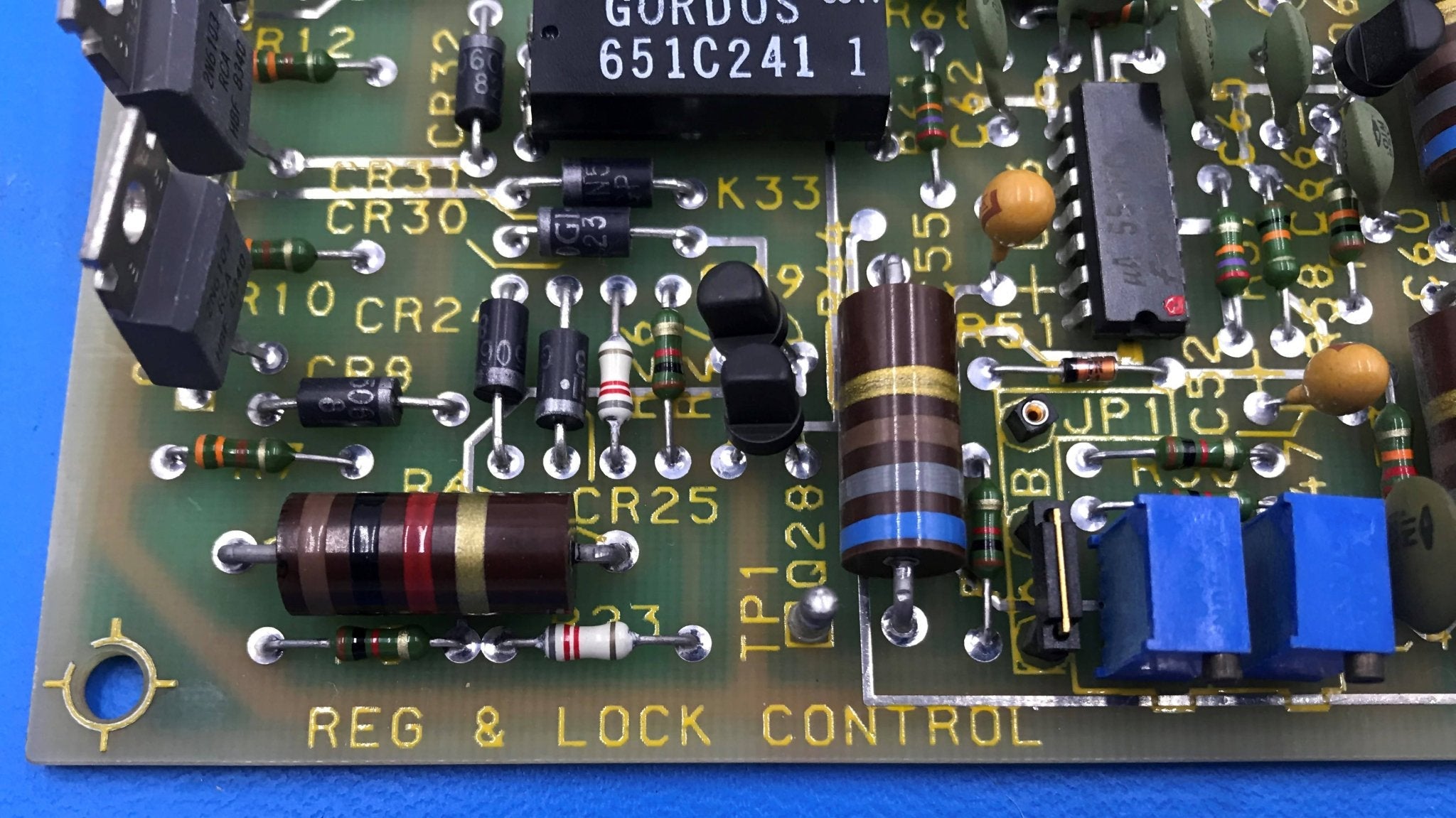 Regulator & Lock Control PCB (46-188330 G1 F GE Advantx