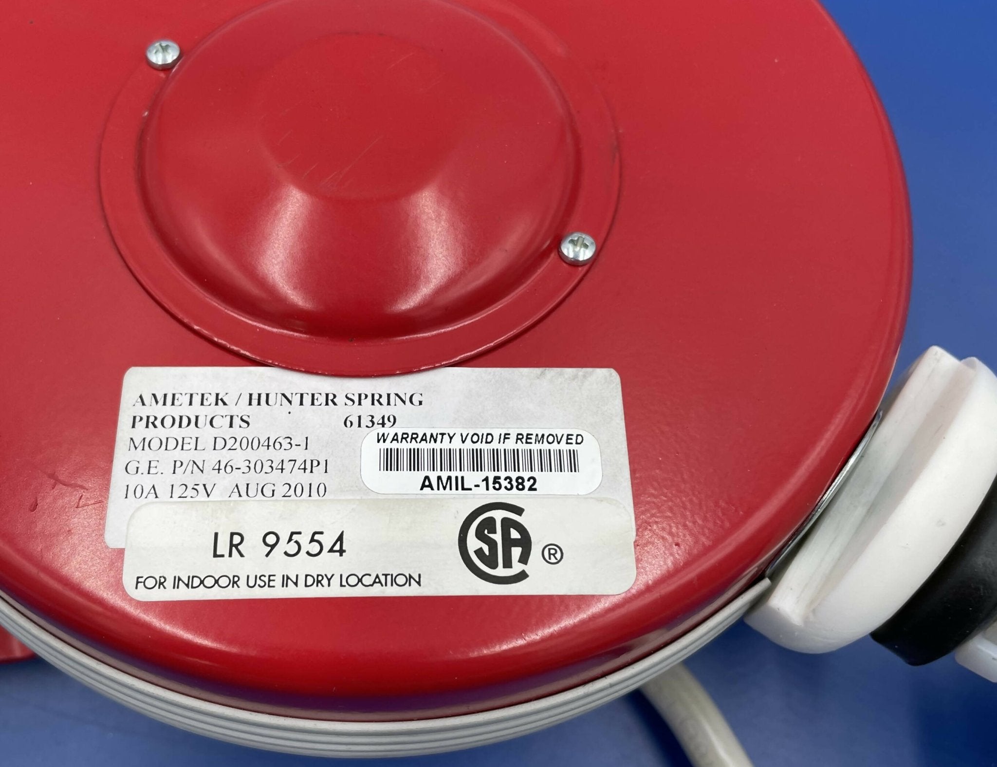 GE 46-303474P1 - Retractable Cord Reel for AMX4 X-Ray Side | Alo Tech Solutions