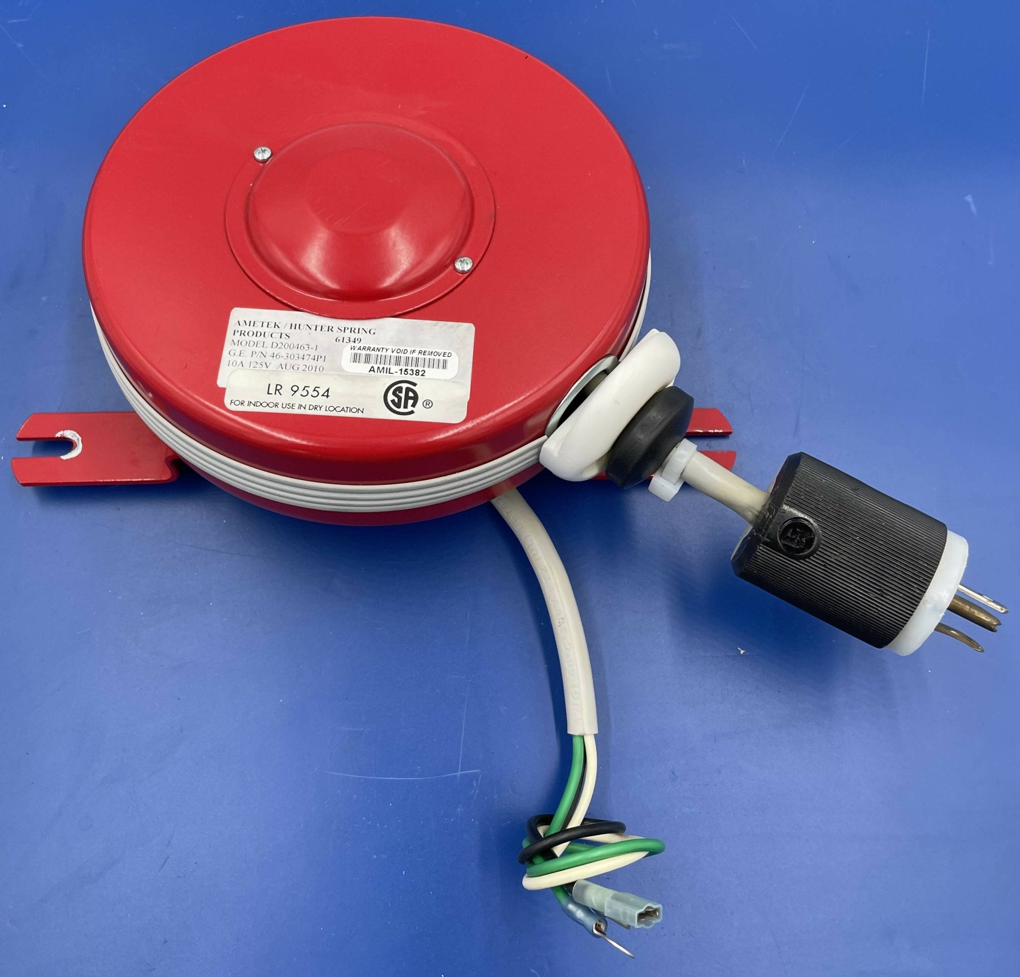 GE 46-303474P1 - Retractable Cord Reel for AMX4 X-Ray Front | Alo Tech Solutions