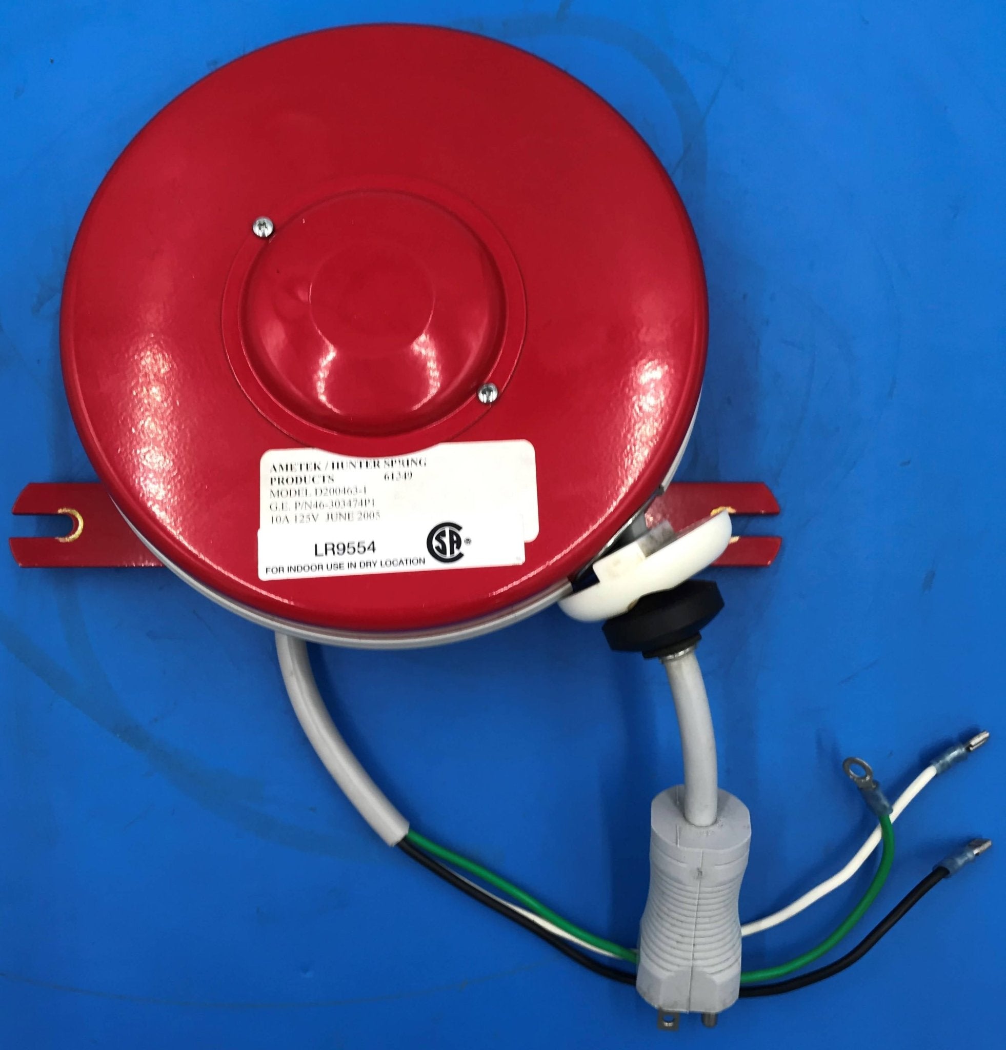 Retractable Cord Reel (46-303474P1 GE/AMX 4