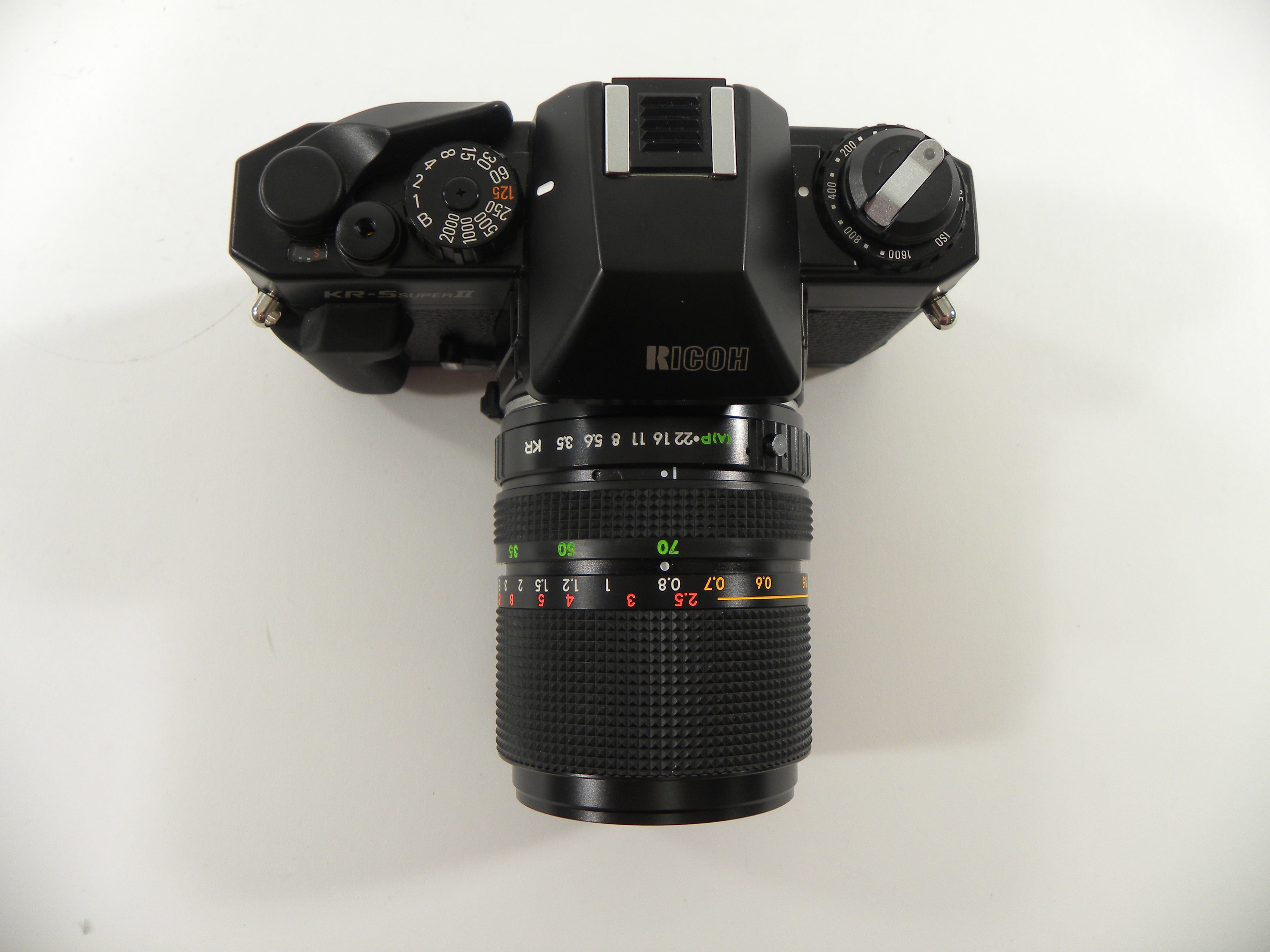 Ricoh KR-5 Super II 35mm SLR w/RKN MC Zoom 35-70mm f3.5-4.5
