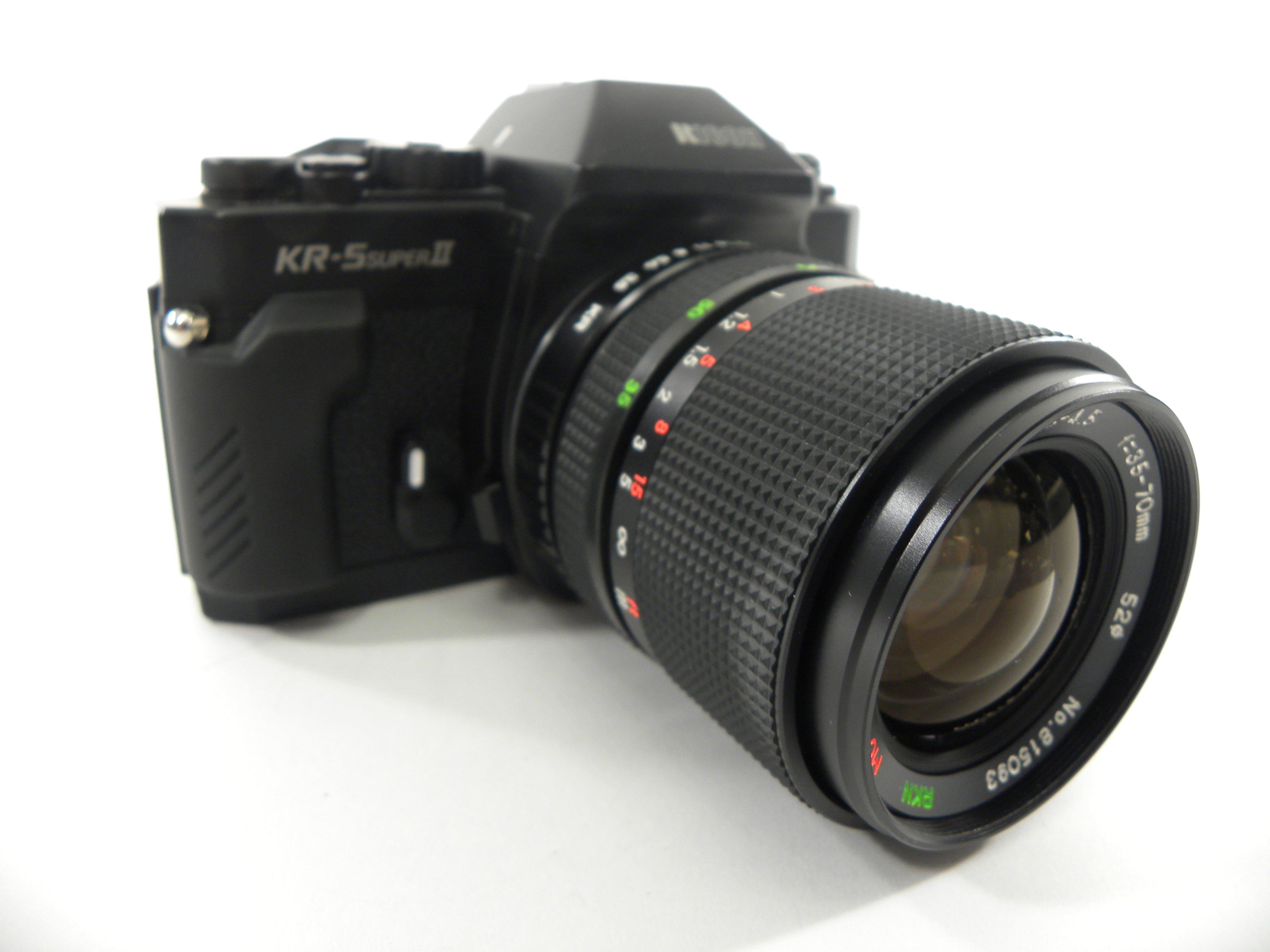 Ricoh KR-5 Super II 35mm SLR w/RKN MC Zoom 35-70mm f3.5-4.5