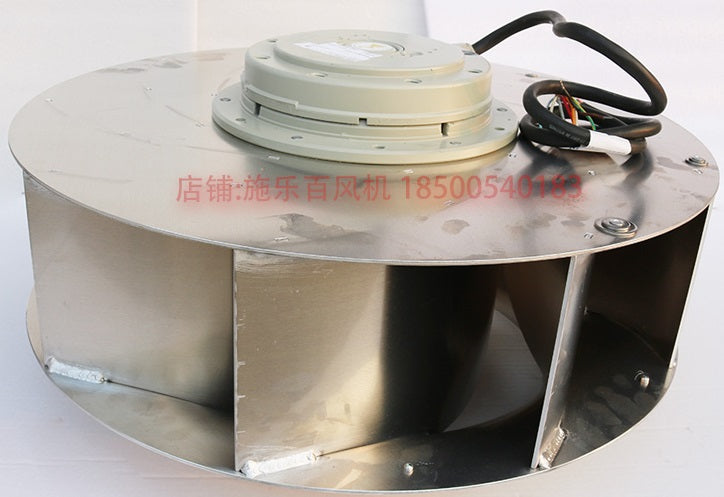 RH50E-4DK.6K.1R ZIEHL-ABEGG centrifugal fan 3~ 400V ±10% 50Hz  IP54 1,5 kW  2,9A 1300rpm