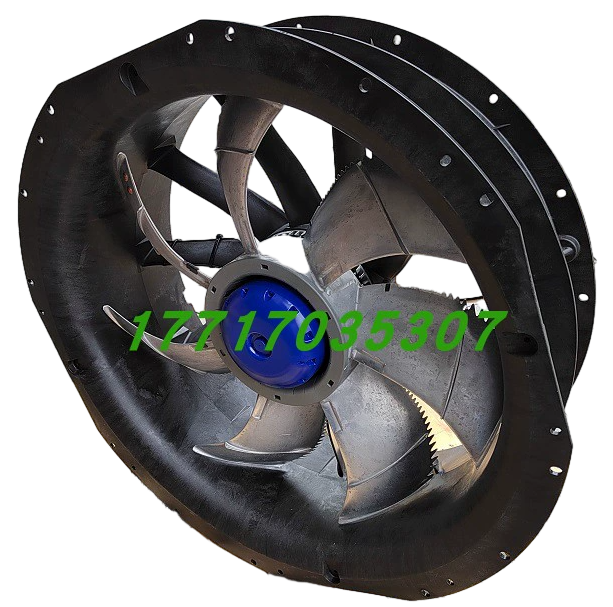 ZIEHL-ABEGG ZN080-ZIQ.GQ.VP73 Axial Fan | 4.0KW Heavy-Duty | 380/480V