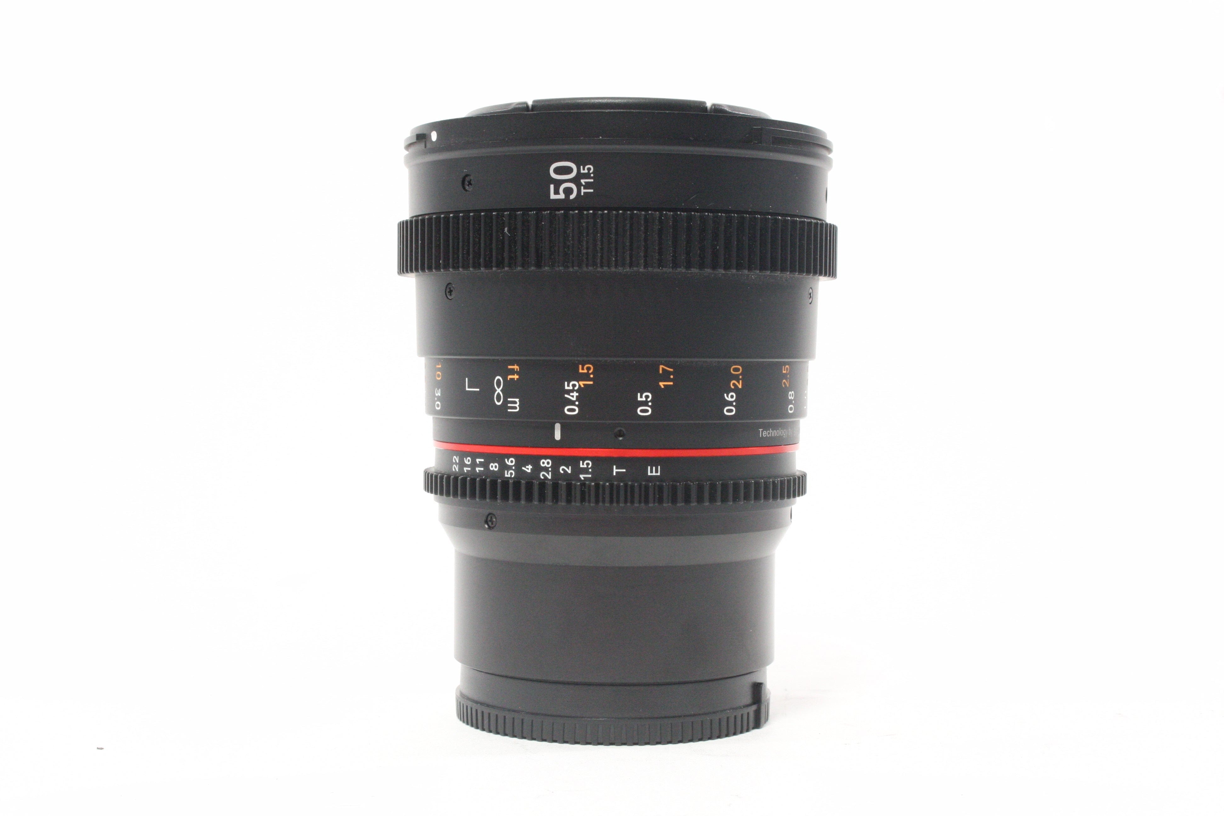 Rokinon Cine DSX 50mm T1.5 Lens for Sony E Mount
