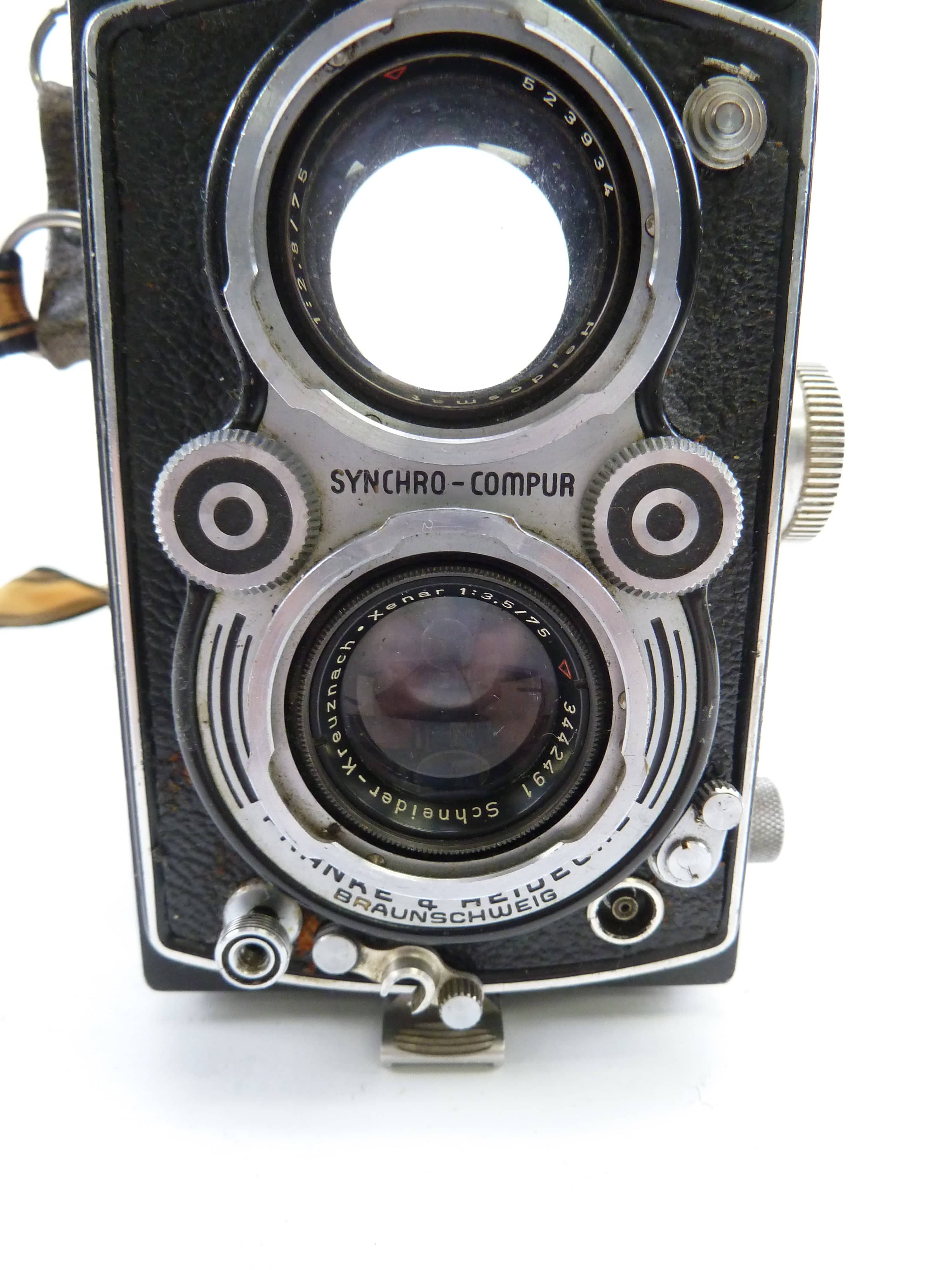 Rolleiflex 3.5A Twin Lens Reflex Camera