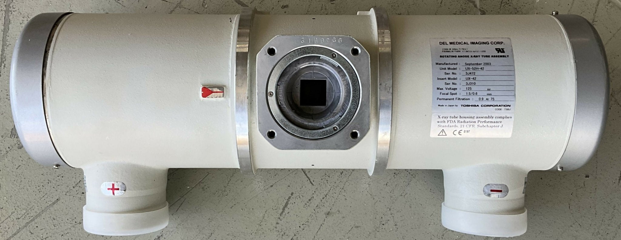 ROTATING ANODE X-RAY TUBE (UX-52H-42/UX-42 GE