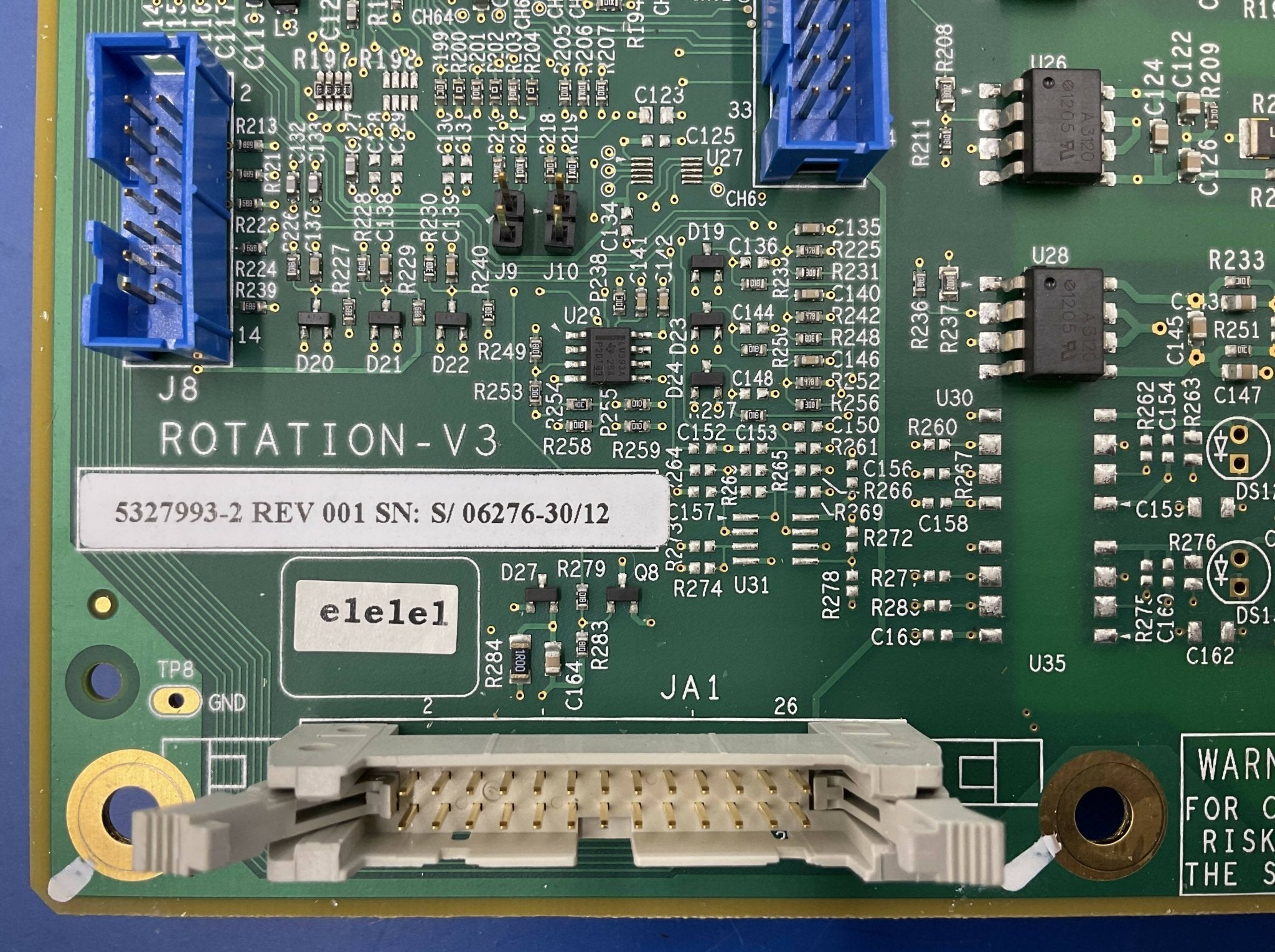 Rotation V3 BOARD (5327993-2 GE