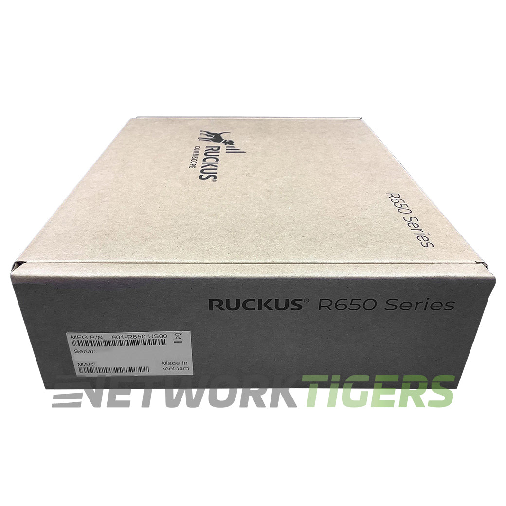 NEW Ruckus 901-R650-US00 R650 Indoor Wi-Fi 6 (802.11ax) 4x4:4 MU-MIMO WAP