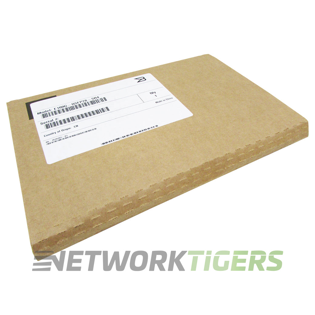 NEW Ruckus E100G-QSFP28-SR4 100GB BASE-SR4 850nm OM4 MMF QSFP28 Transceiver