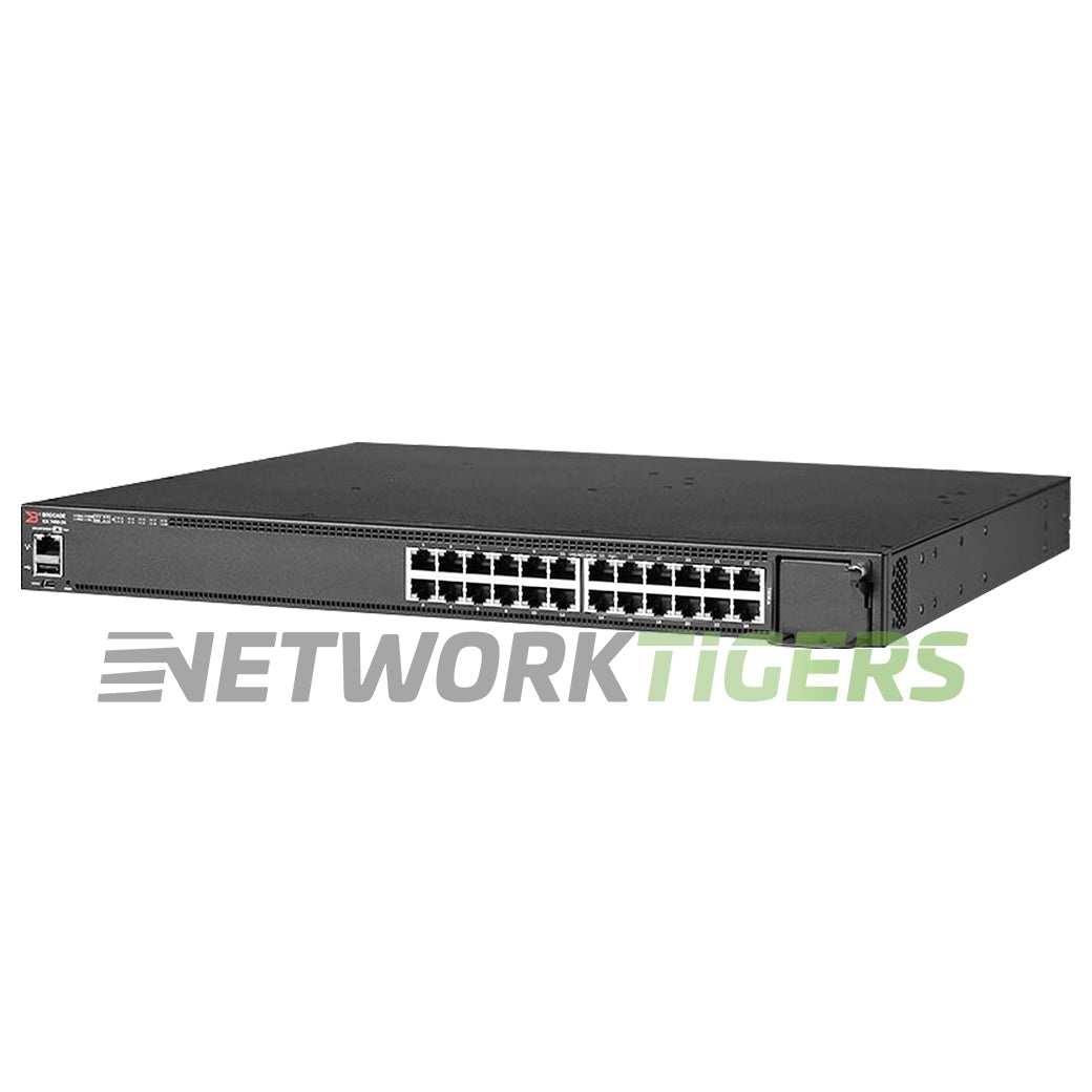 NEW Ruckus Brocade ICX7450-24 ICX 7450 24x 1GB RJ45 3x Exp Module Slots Switch