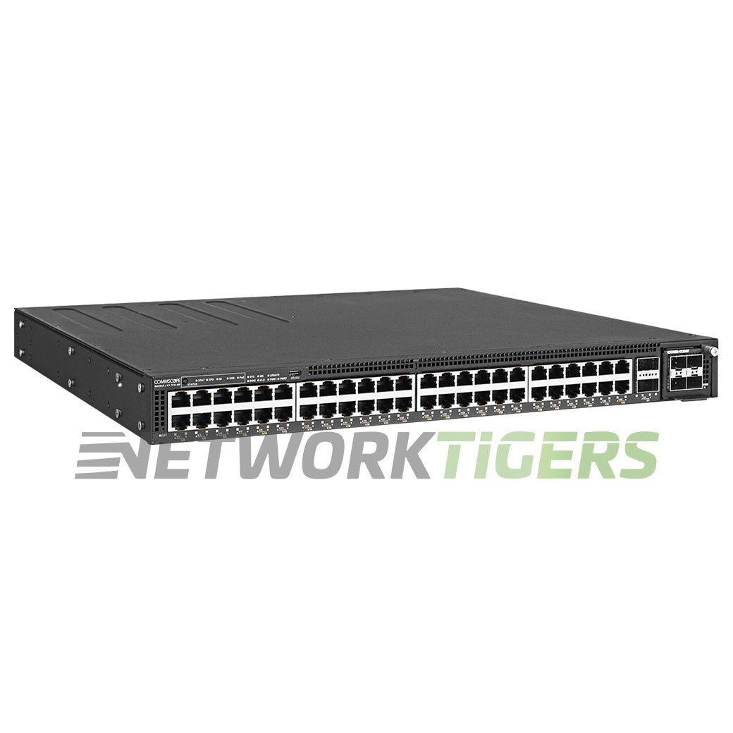 Ruckus ICX7550-48P-E2 ICX 7550 48x 1GB PoE+ RJ45 2x 40GB QSFP+ F-B Air Switch