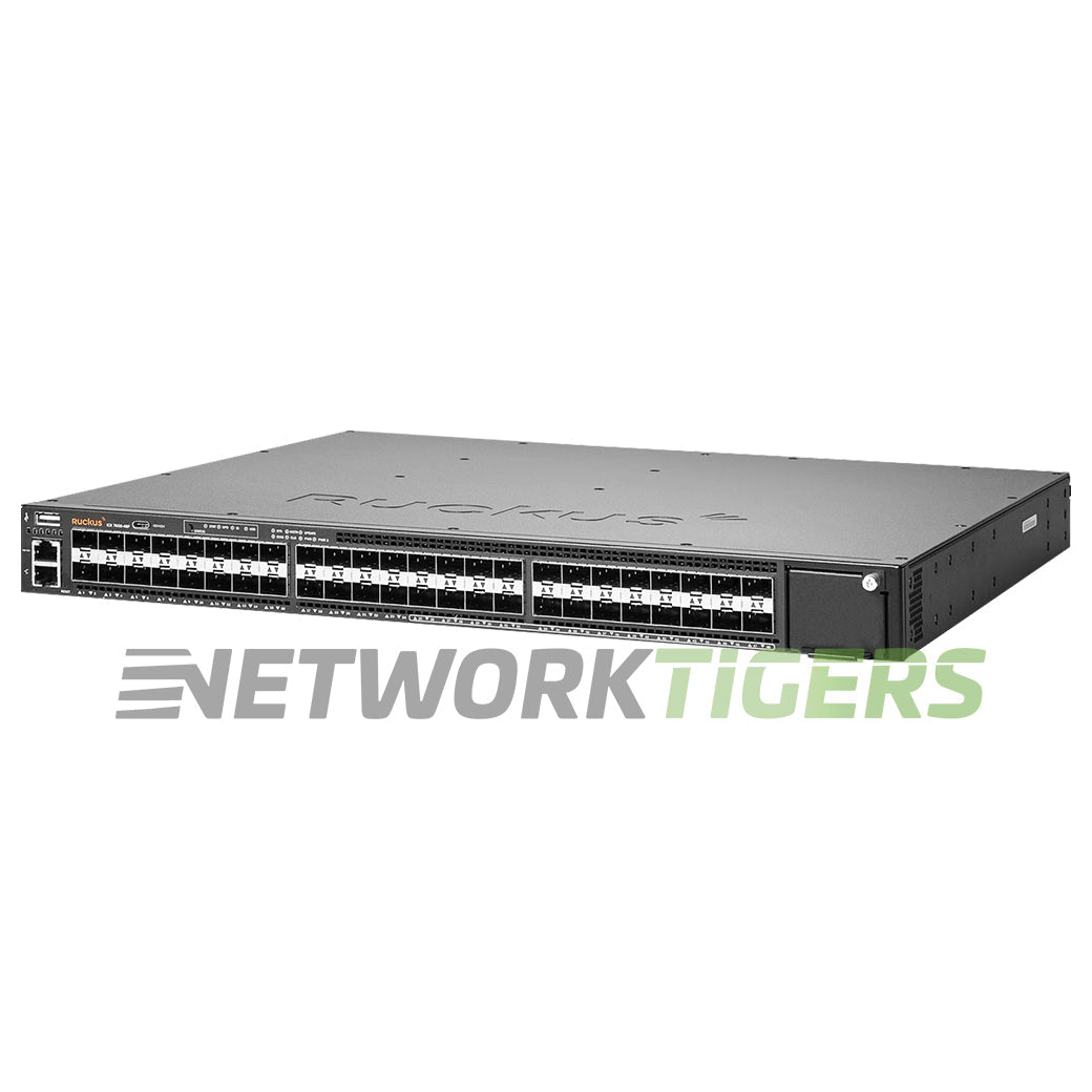 NEW Ruckus Brocade ICX7650-48F 24x 1GB SFP 24x 10GB SFP+ 4x 40GB QSFP+ Switch
