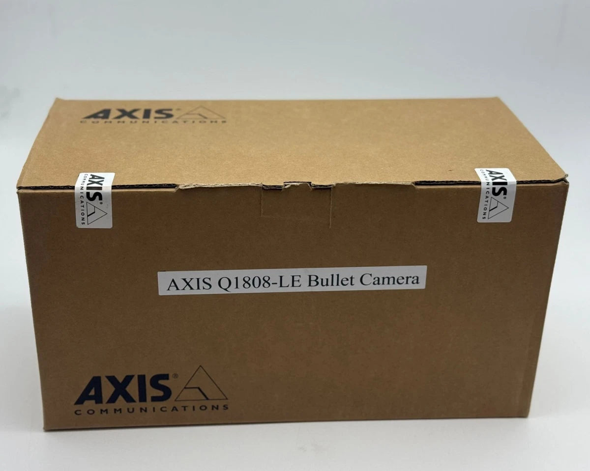 Axis Q1808-LE 10MP Outdoor Network Bullet Camera 12-48mm Canon Lens (02507-001