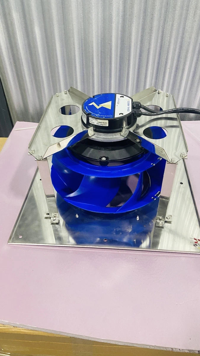 NEW Centrifugal Fan Ziehl-Abegg Var Speed PWM RH35V-6IK.BD.VR 110VAC, W/ Bracket