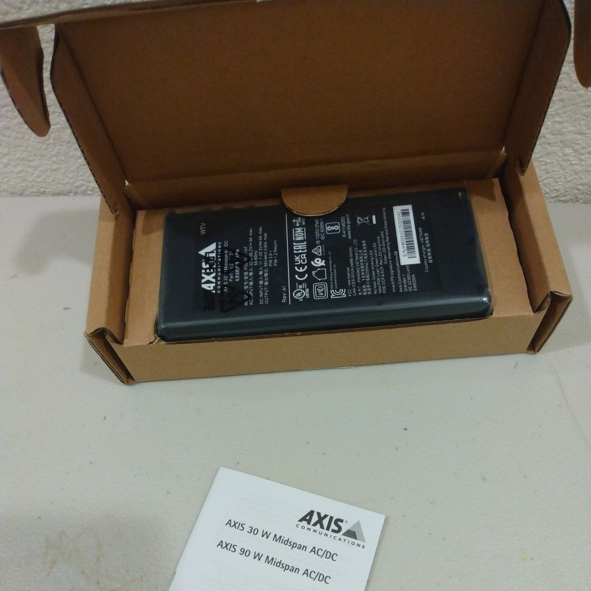 AXIS 30 W MIDSPAN NEW OPEN BOX|389297975264
