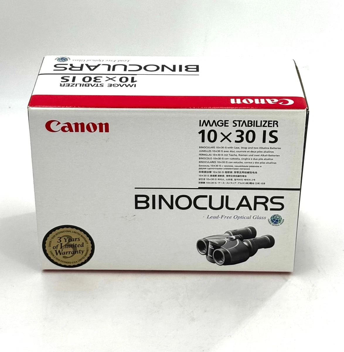 Canon 10x30 IS Binoculars Image Stabilization