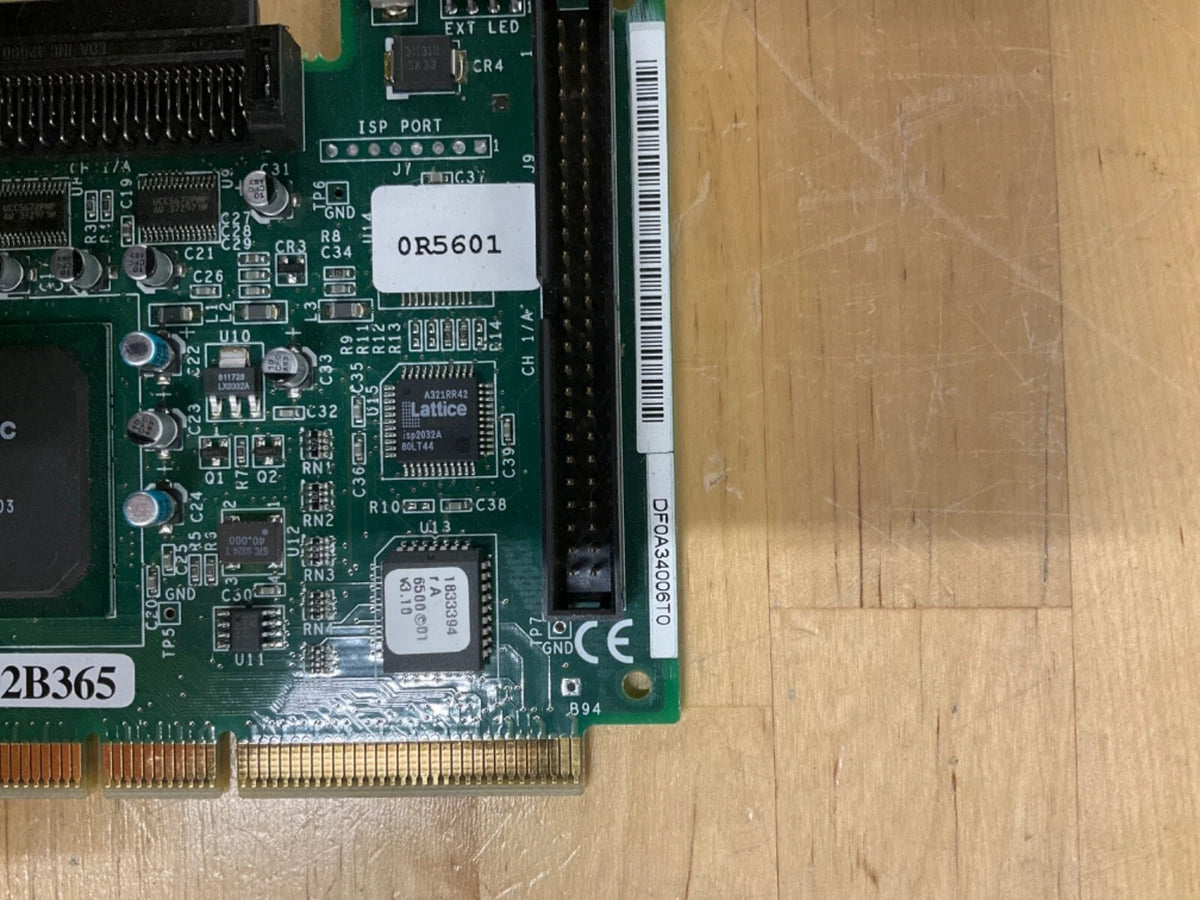 Adaptec ASC-39160 SCSI Dual channel Controller Card.|125781936306