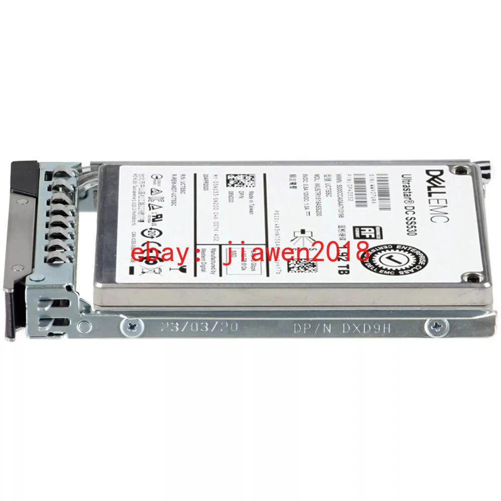 5ND33 05ND33 Dell EMC 1.92TB 2.5" SAS 12Gb/s Read-Intensive SSD 14/15/16G KIT