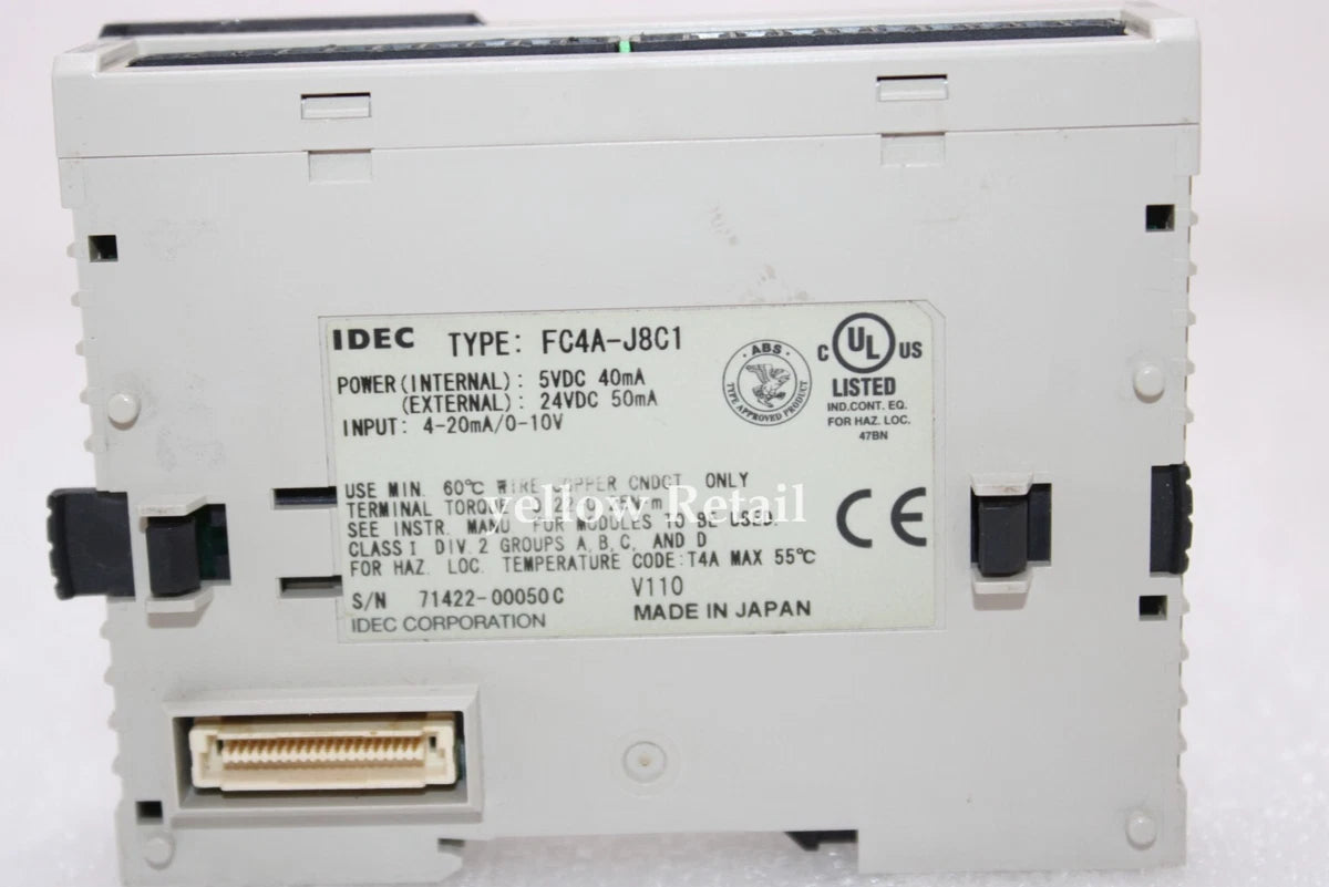 IDEC   FC4A-J8C1  PLC  MODULE|177031394061