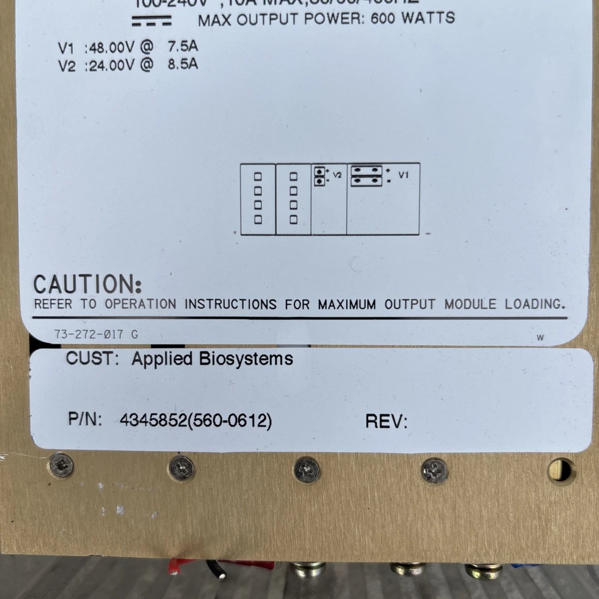 Astec MVP series Power Supply MP6-2W-1Q-00 600w|127236810967